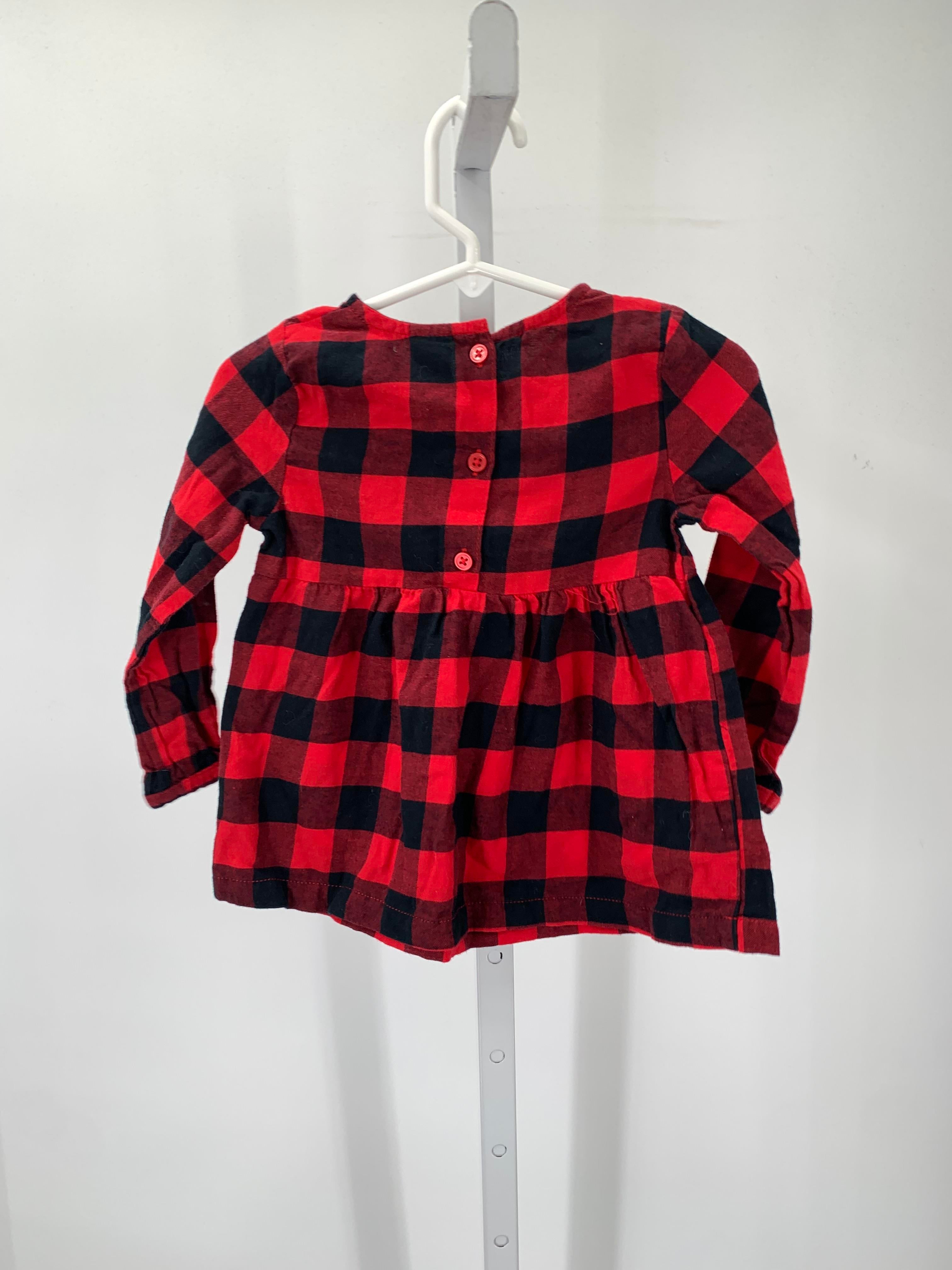 Carters Size 2T Girls Long Sleeve Shirt