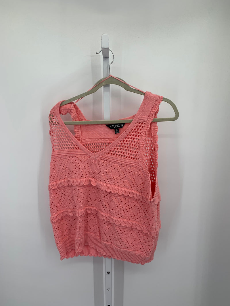 Size Extra Large Misses Sleeveless Sweater