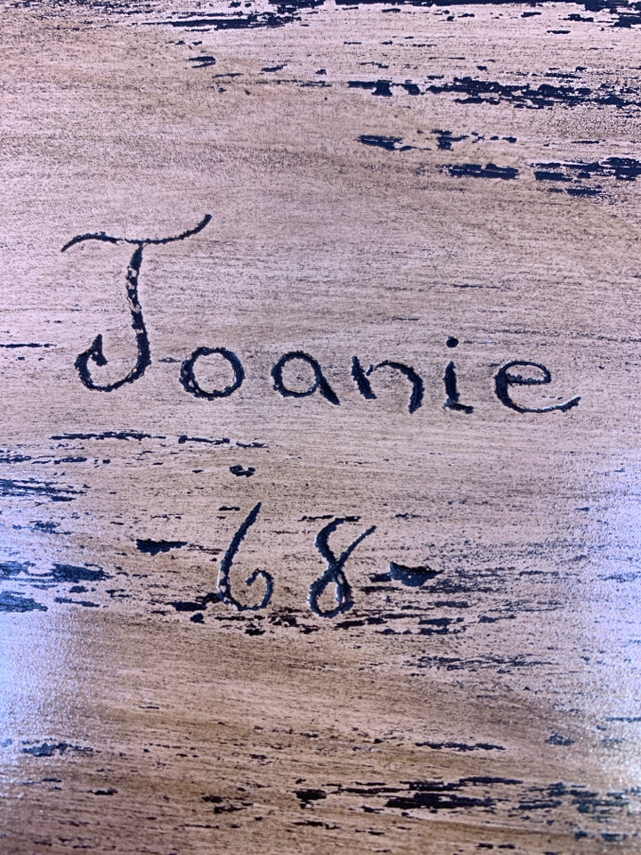 VTG CERAMIC TREASURE CHEST JEWELRY BOX.