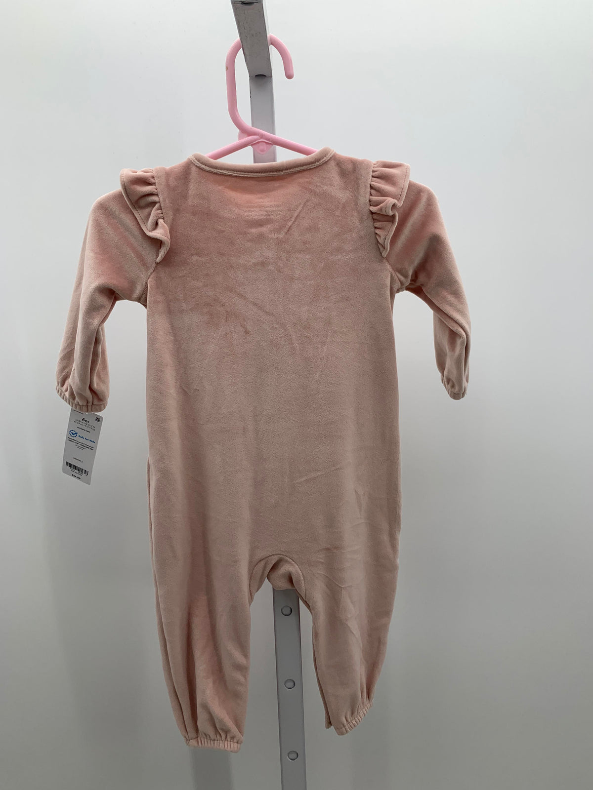 Carters Size 6 Months Girls Long Slv. Romper