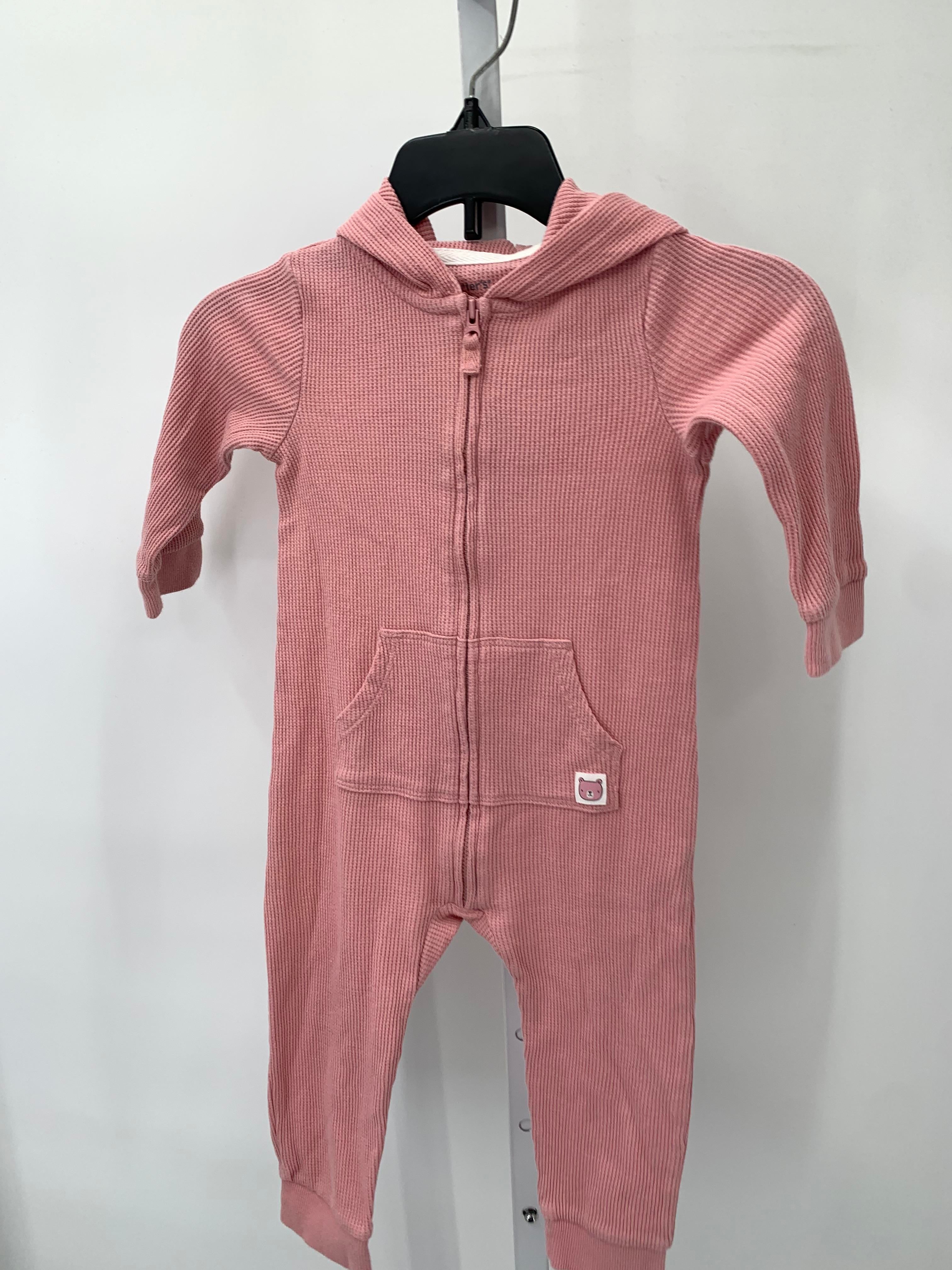 Carters Size 18 Months Girls Long Slv. Romper