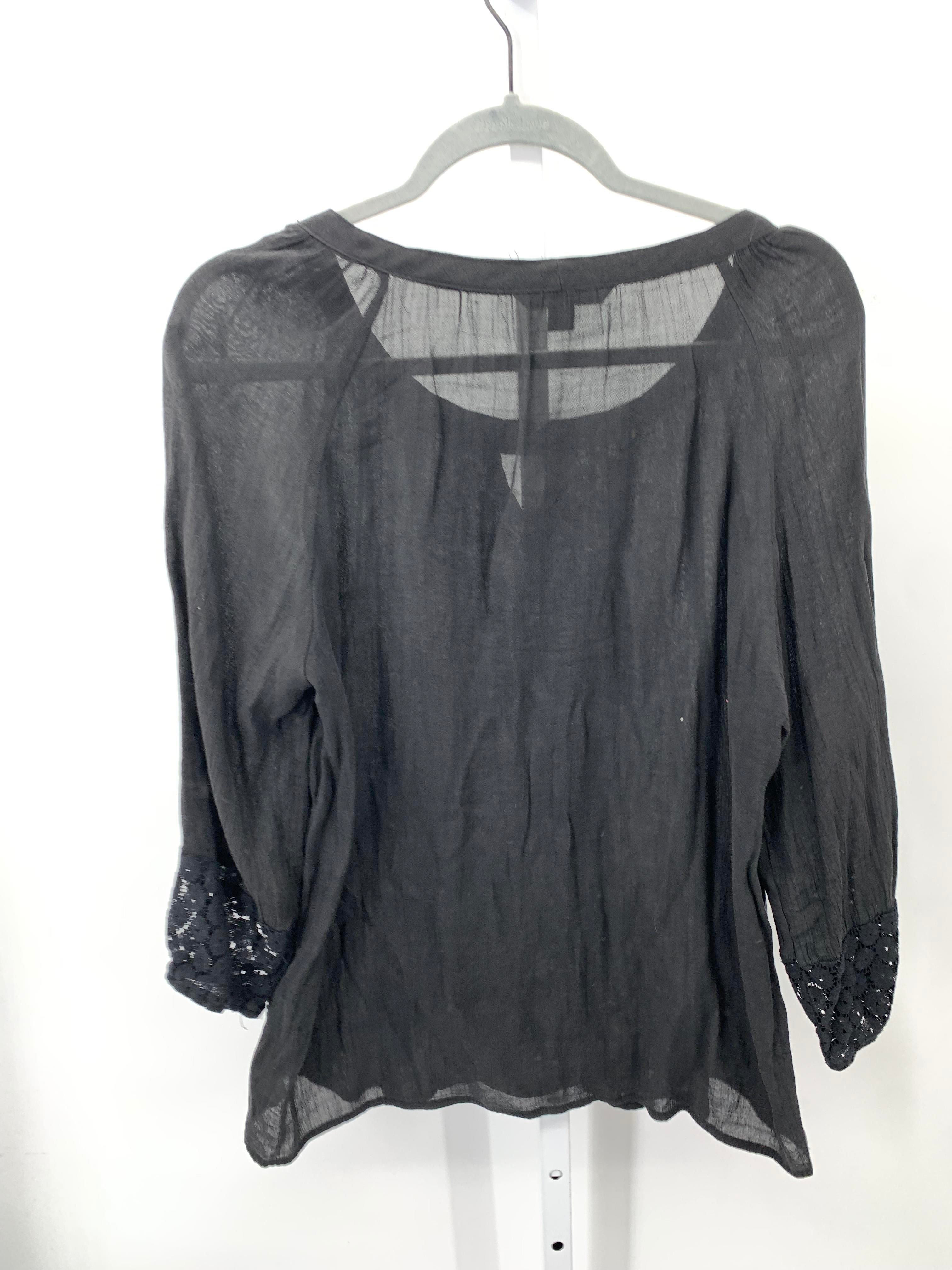 Zac & Rachel Size Large Misses 3/4 Sleeve Shirt
