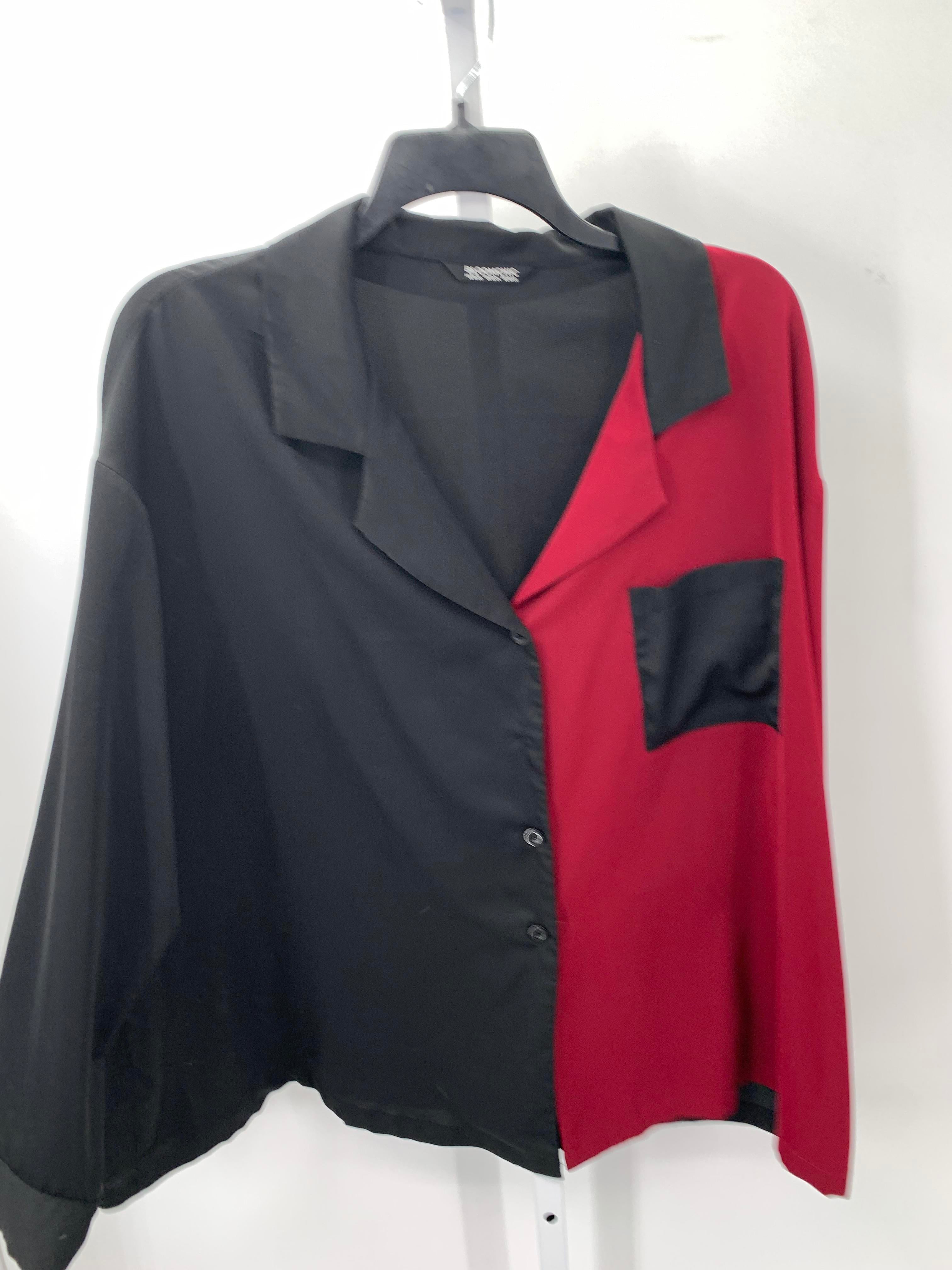 Size 18/20 W Womens Long Sleeve Shirt