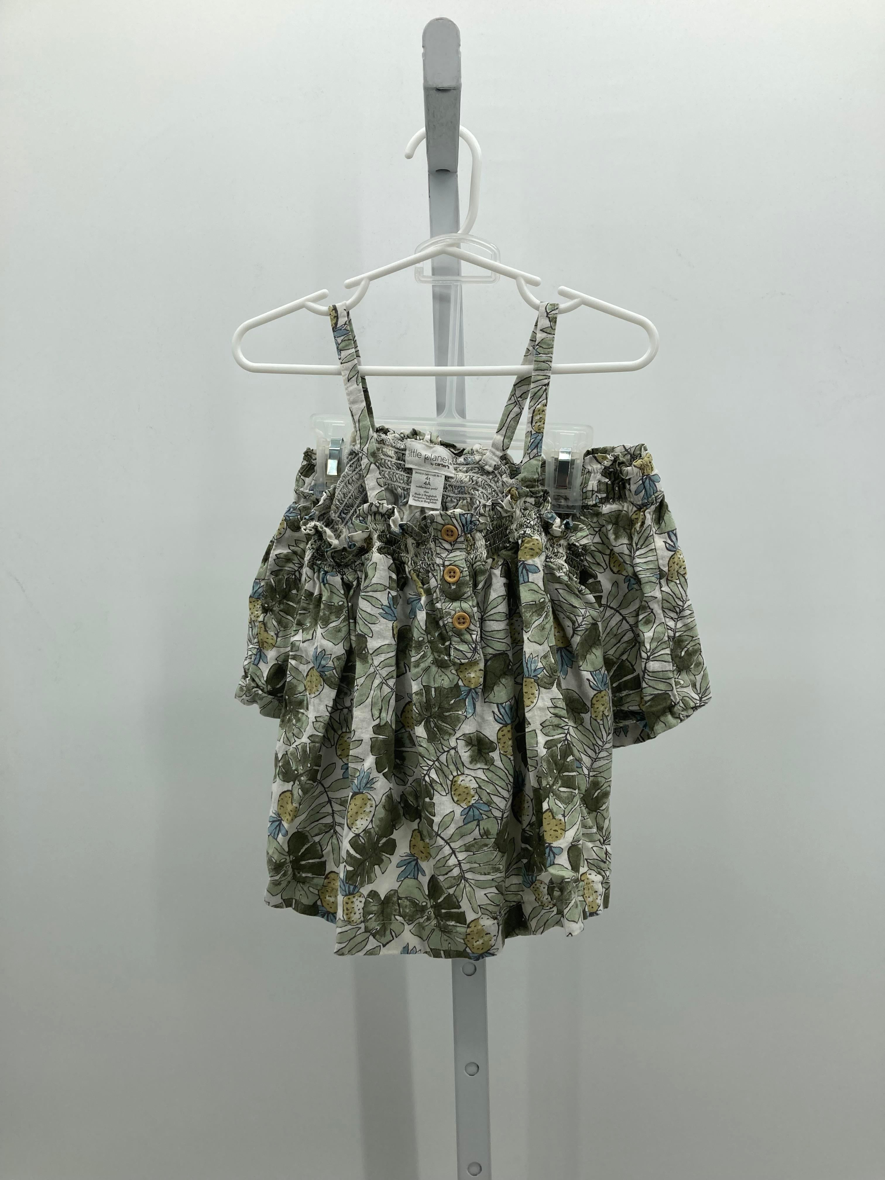 Carters Size 4T Girls 2 Pieces