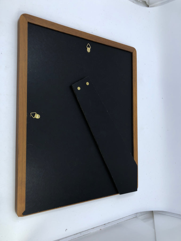 WINNIE THE POOH WOOD FRAMED ART.