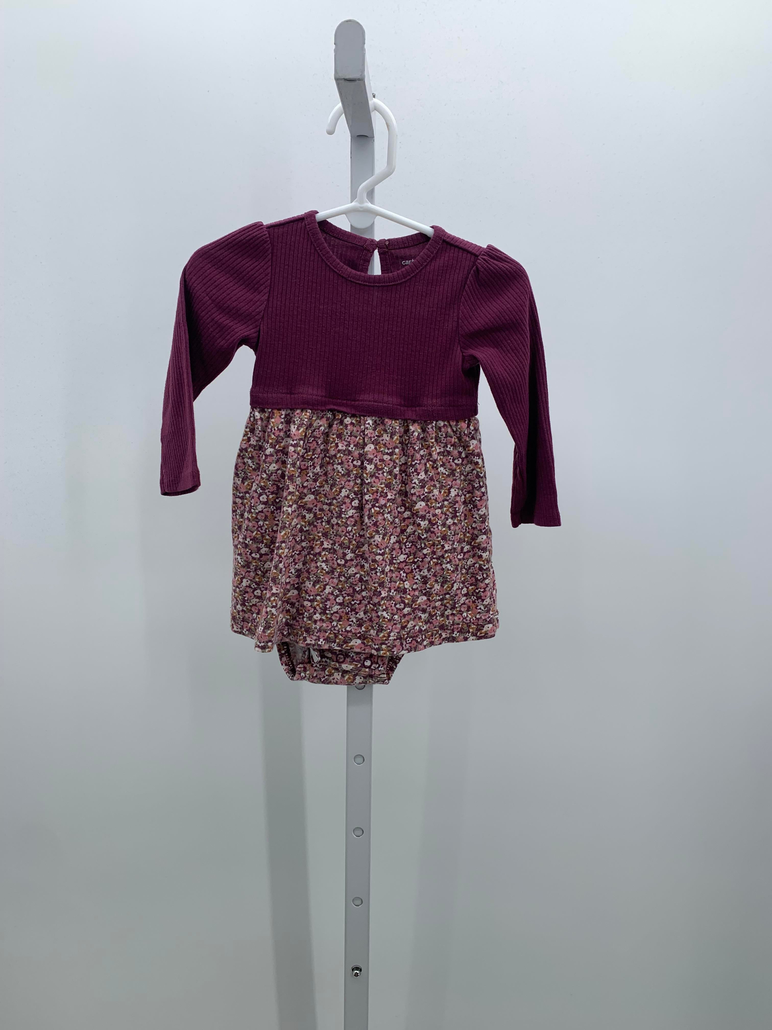 Carters Size 12 Months Girls Long Sleeve Dress