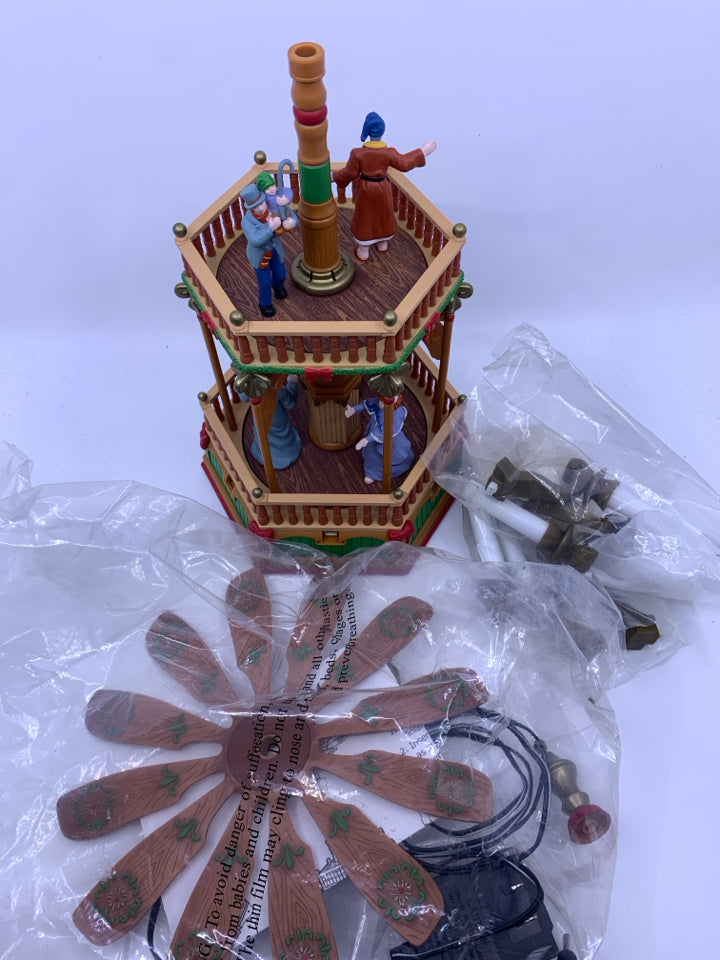 VTG AVON A CHRISTMAS CAROL WINDMILL.