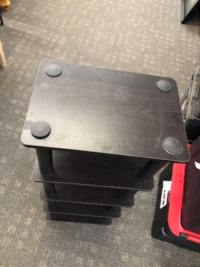 5 TIER BLACK SHELF.