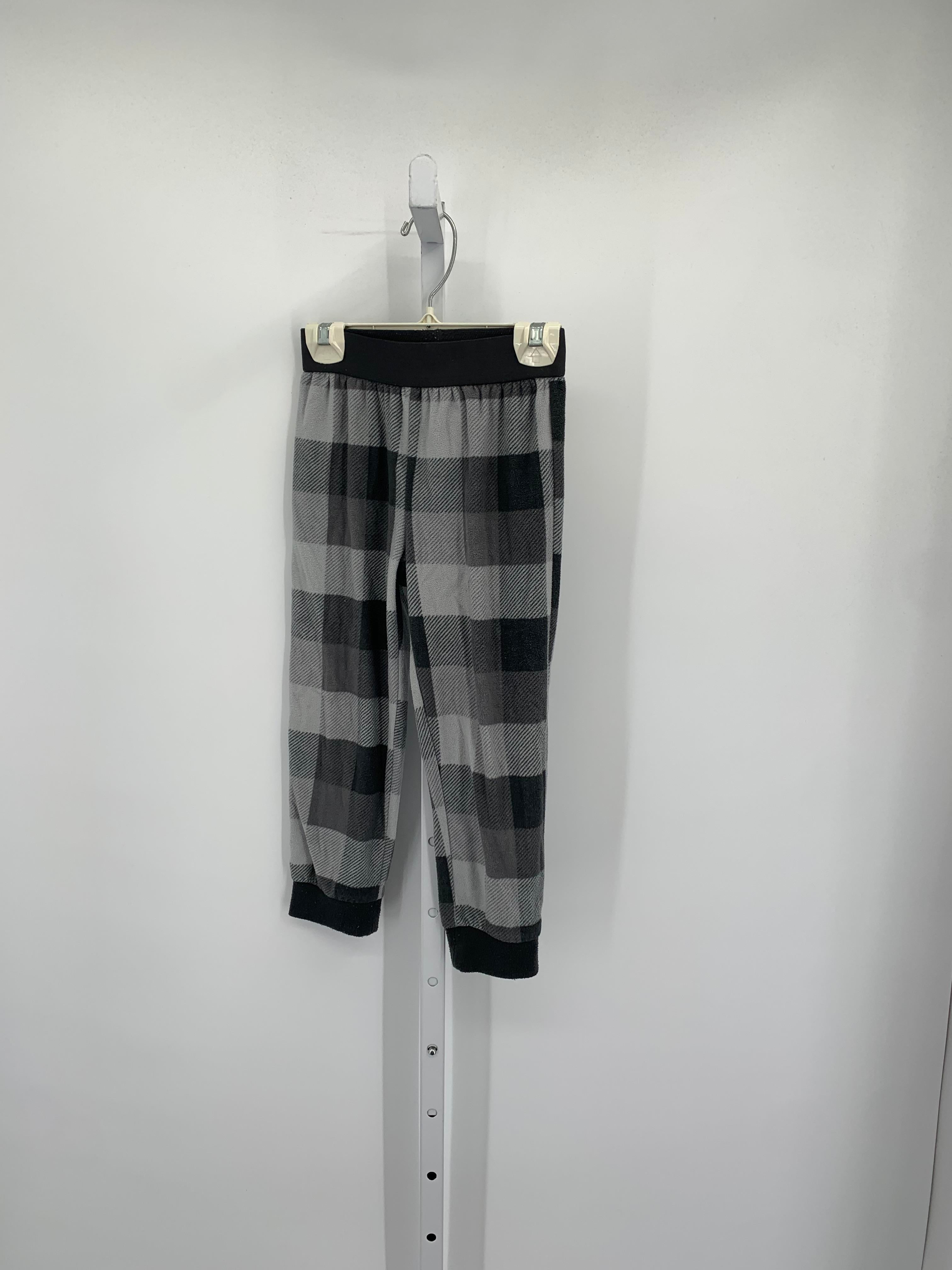 CHECKERED FLEECE PANTS