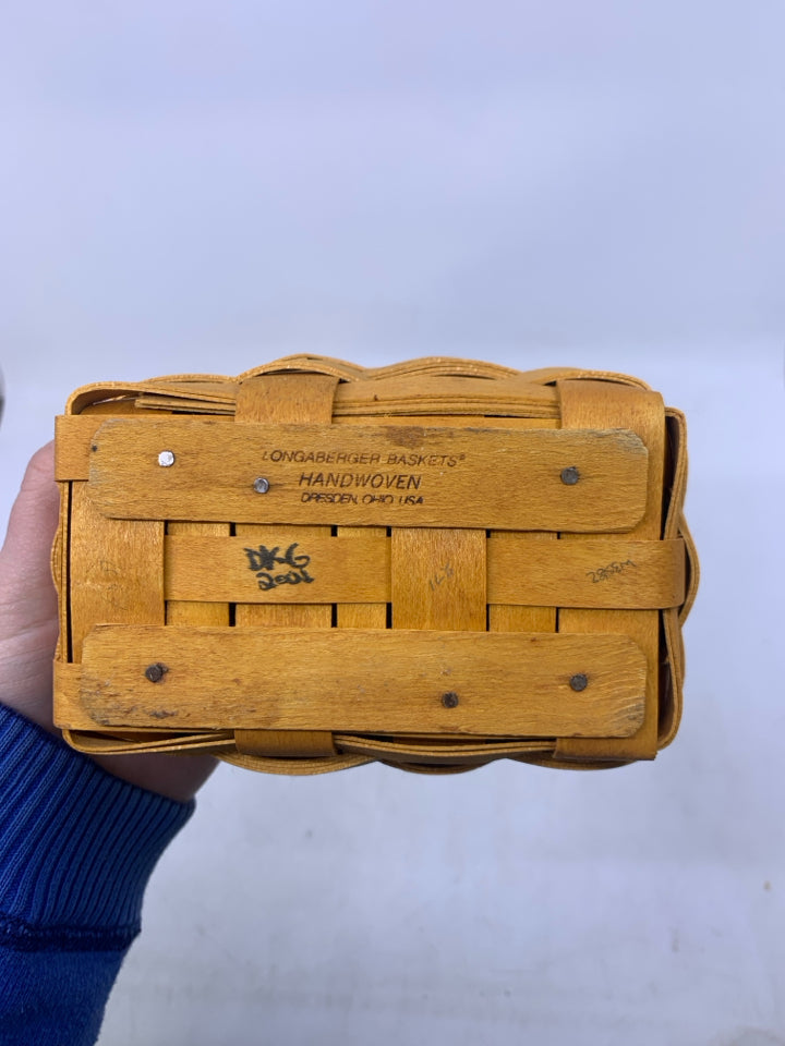 2001 SALT/PEPPER BASKET PLASTIC PROTECTOR/INSERT & GREEN LINER.