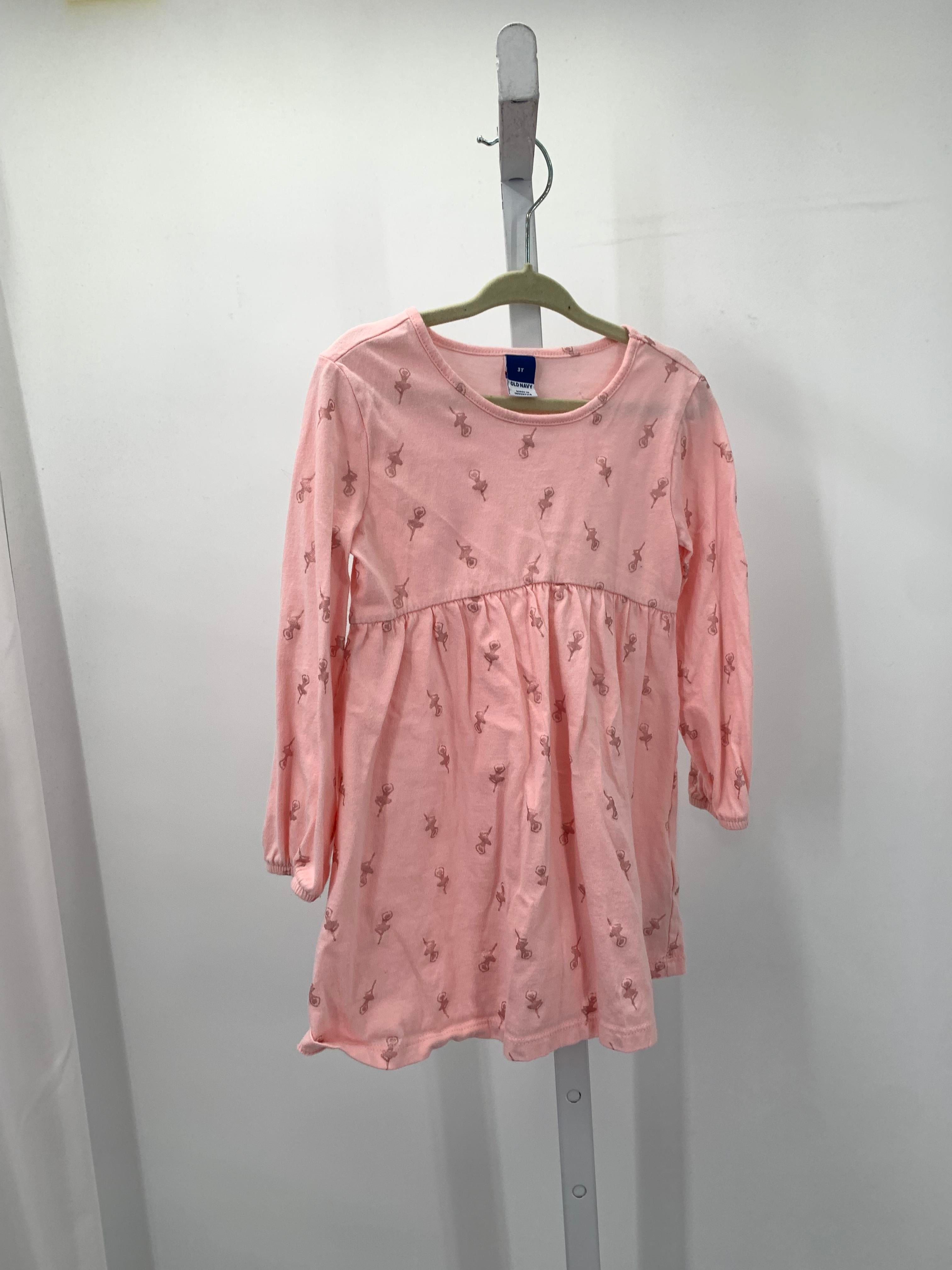 Old Navy Size 3T Girls Long Sleeve Dress