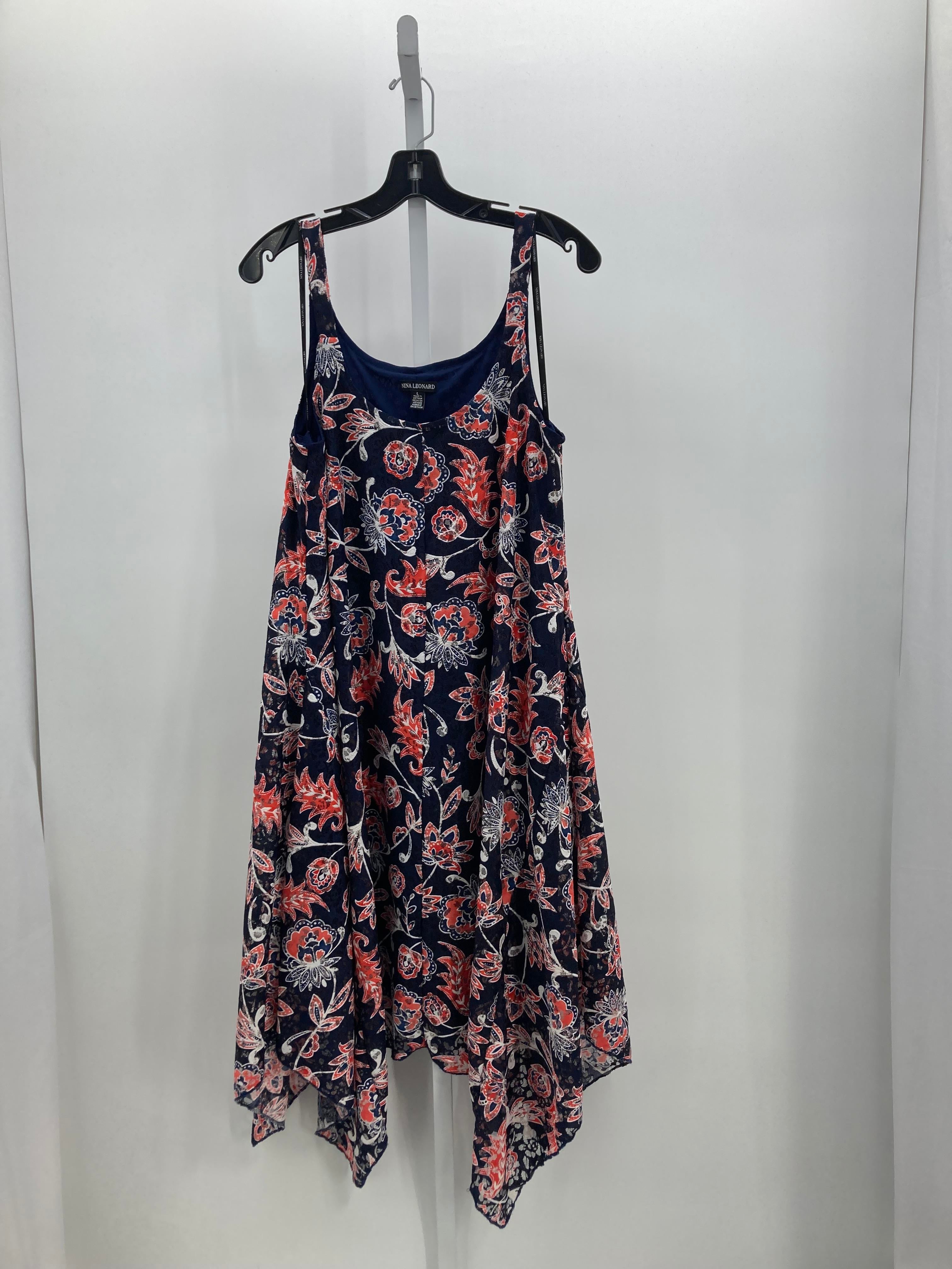 Size Large Misses Sleeveless Dress