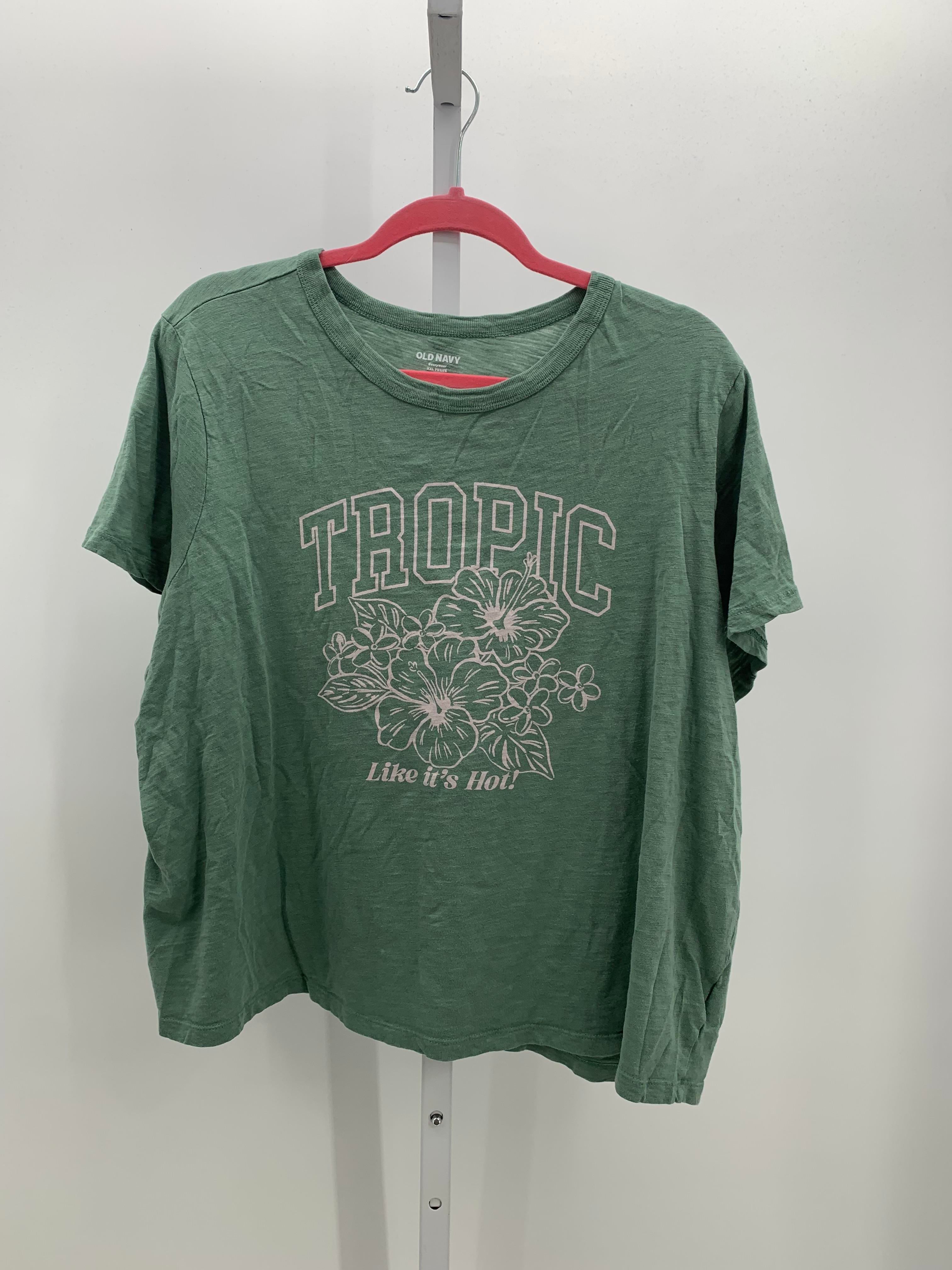 Old Navy Size XX Large Petite Petite Short Sleeve Shirt