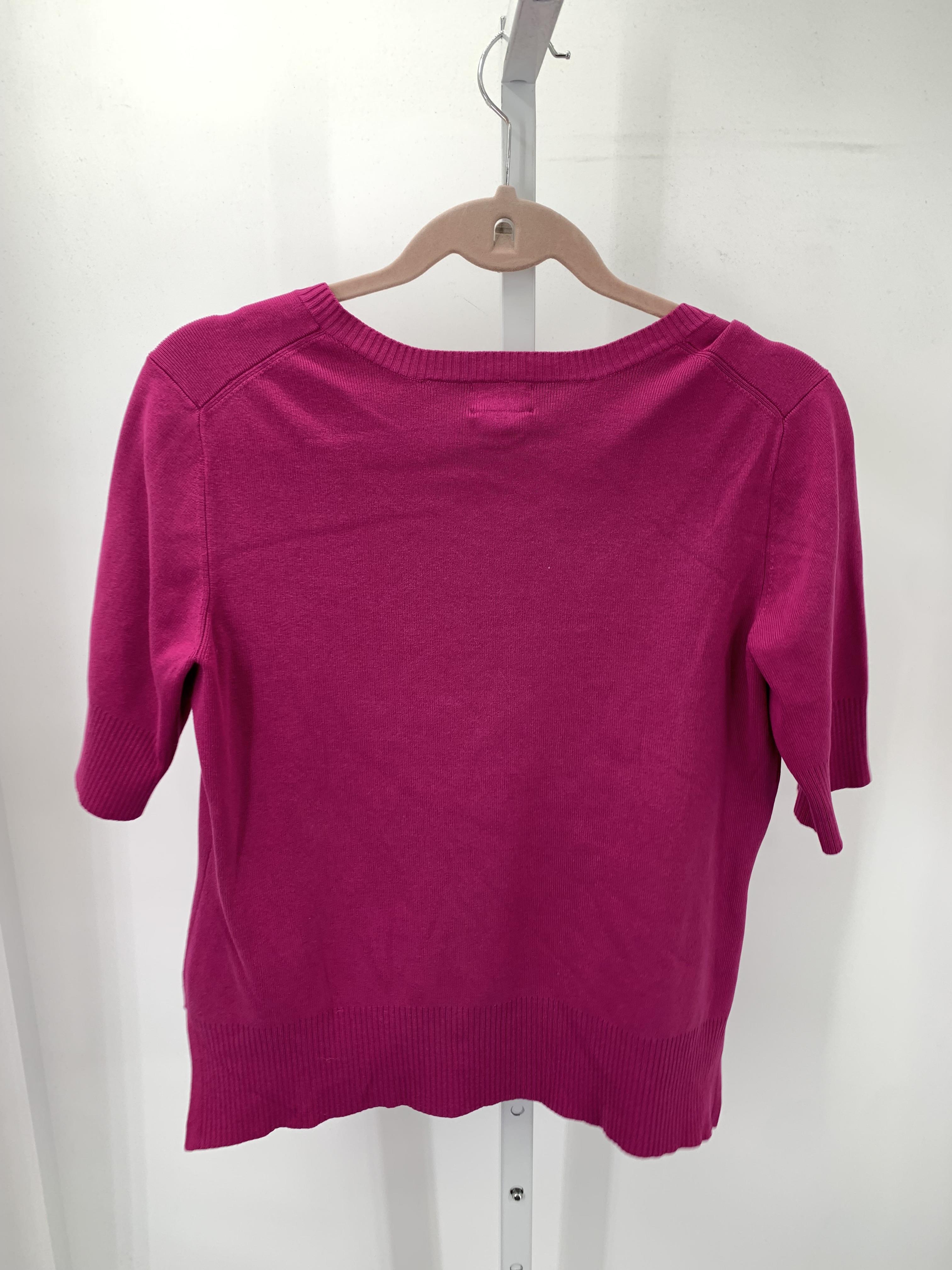 Chico's Size Small Misses Short Slv Sweater