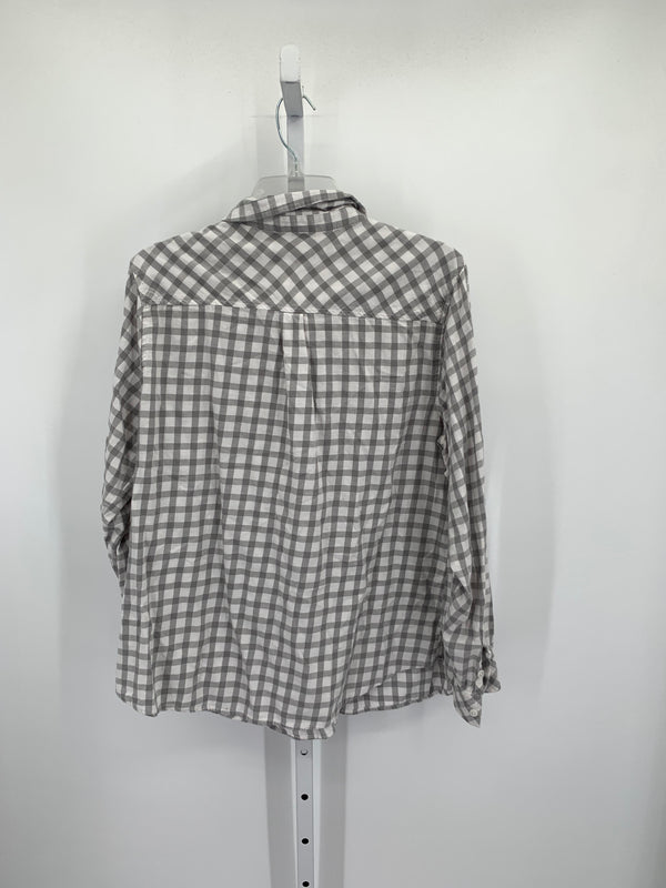 Croft & Barrow Size Extra Large Misses Long Sleeve Shirt