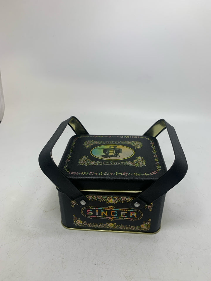 RAINBOW SINGER METAL BOX W/ HANDLES.