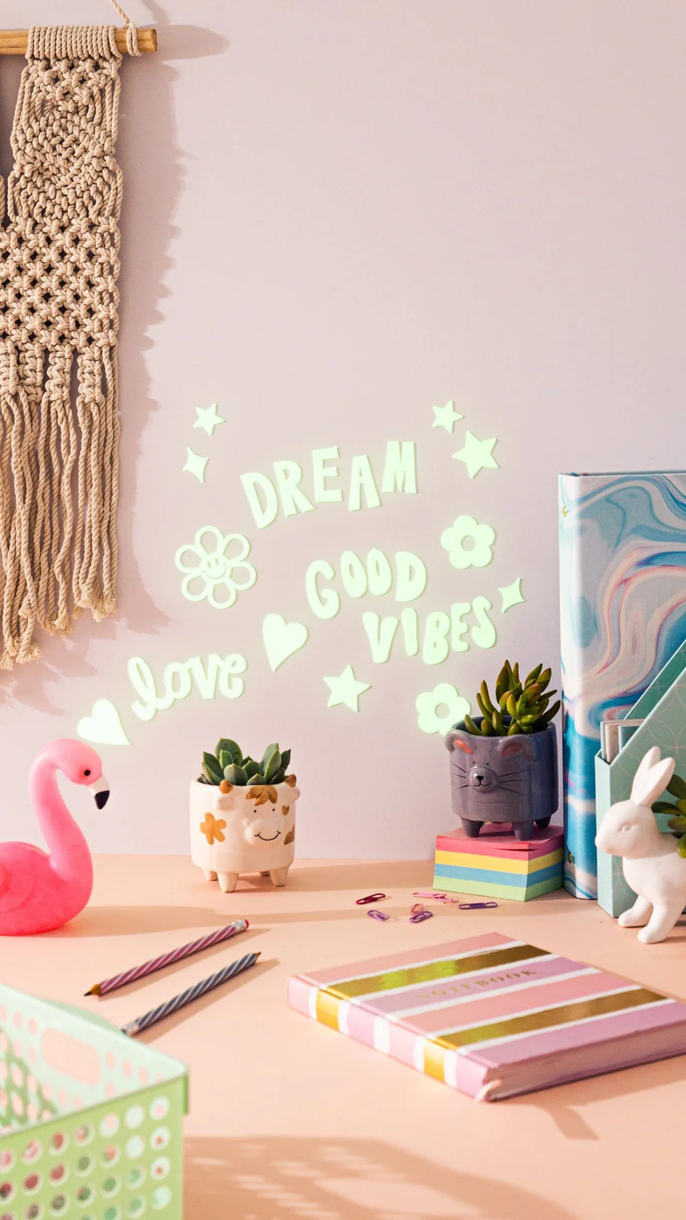 New GloPlay Good Vibes Stickers