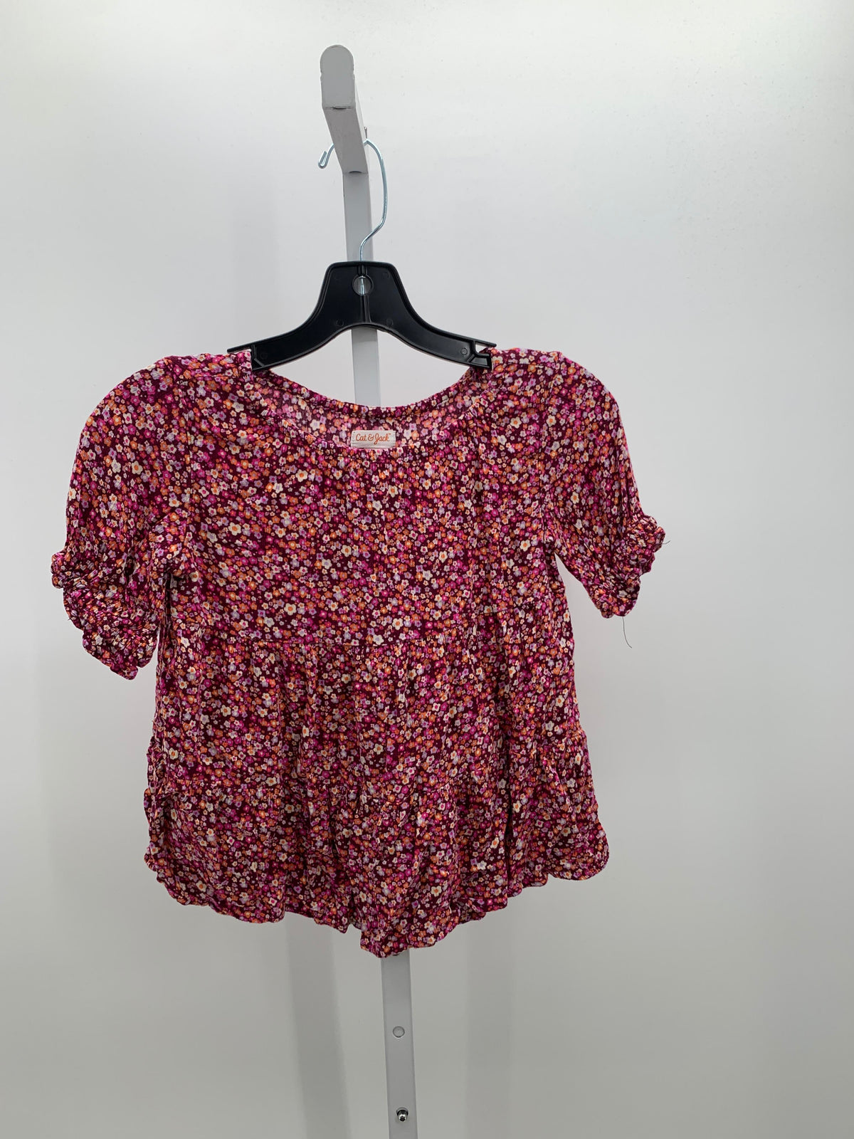Cat & Jack Size 10-12 Girls Short Sleeve Shirt