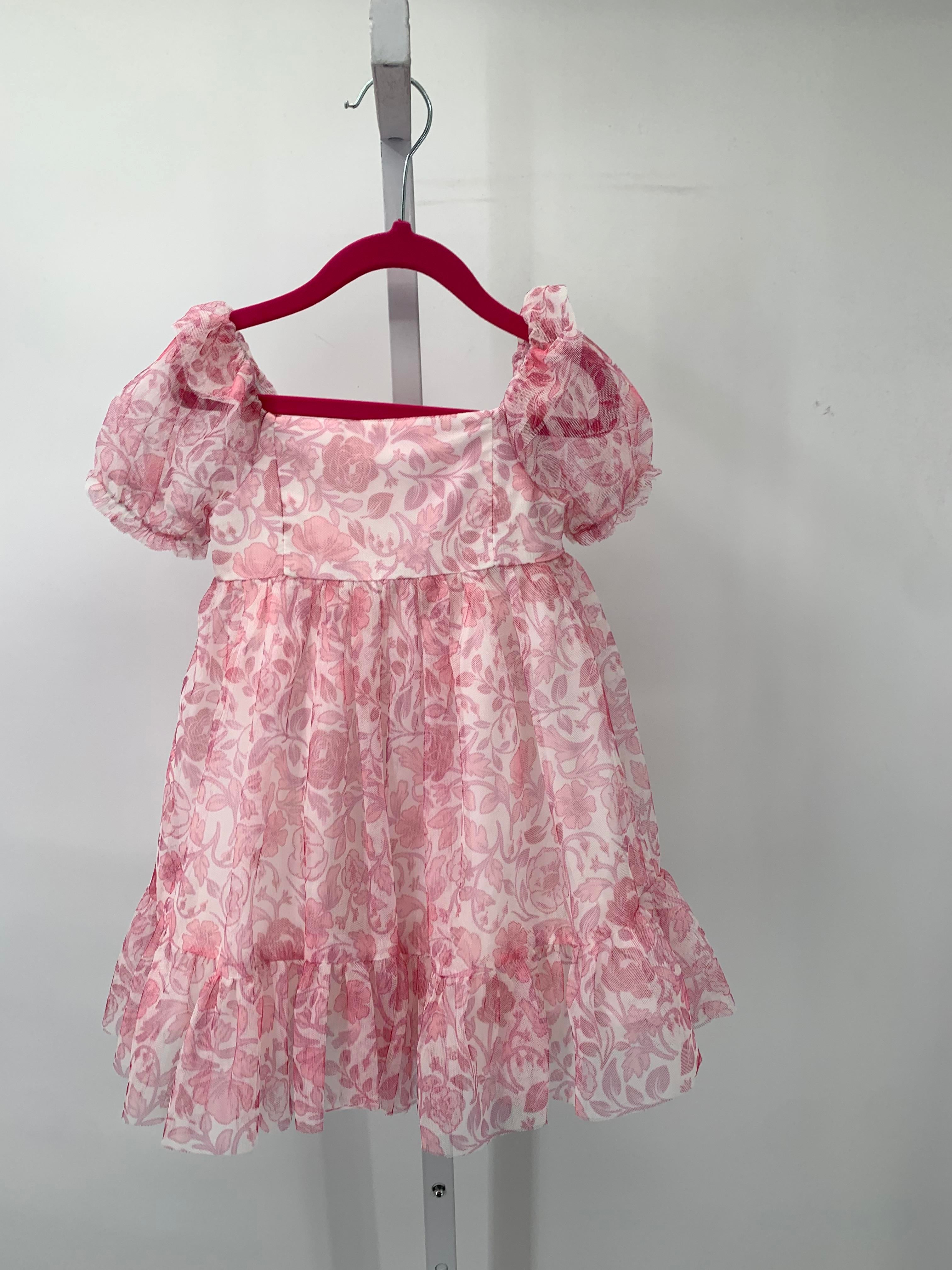 Isaac Mizrahi Size 2T Girls Short Sleeve Dress