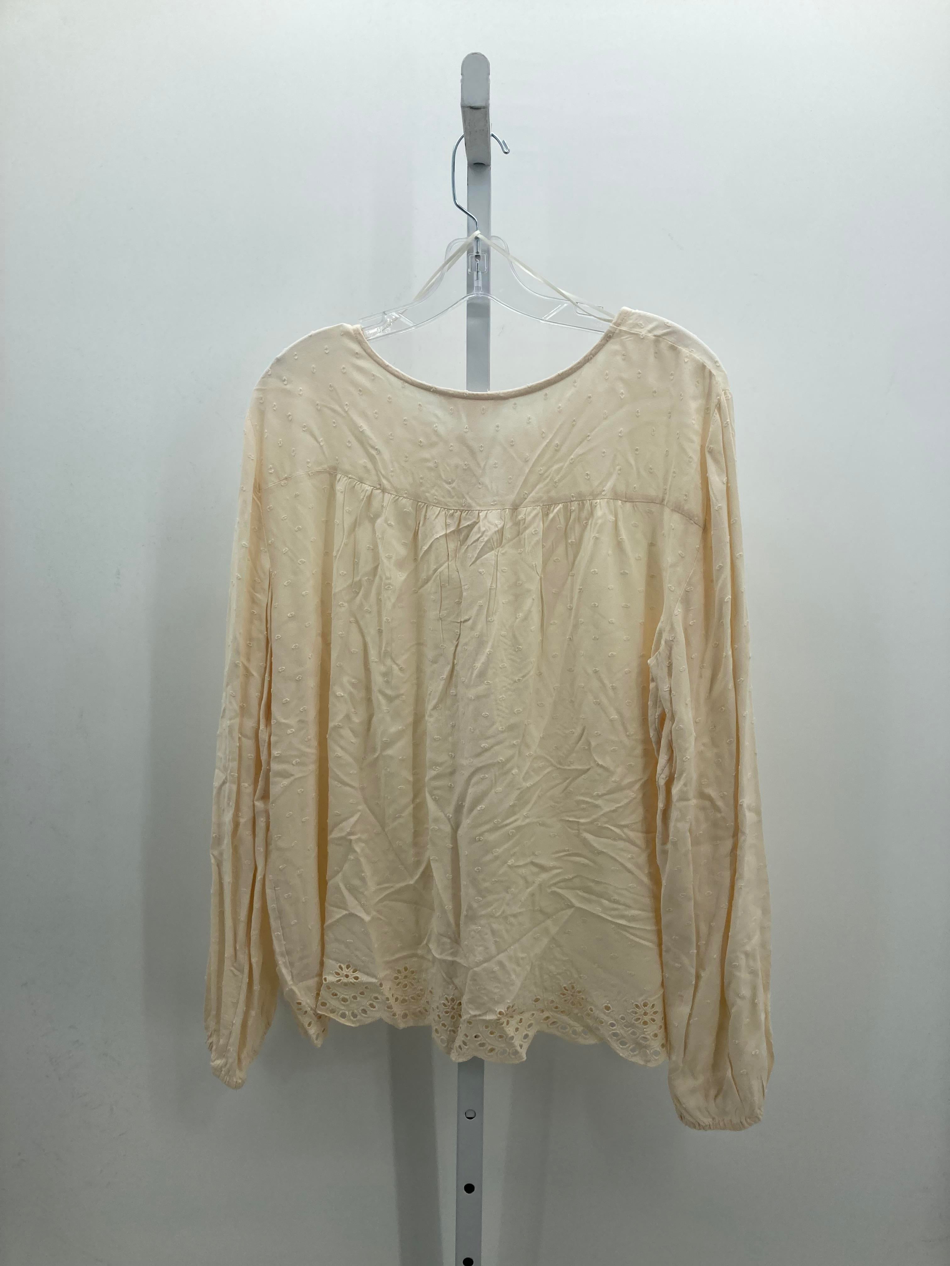 Lauren Conrad Size Extra Large Misses Long Sleeve Shirt