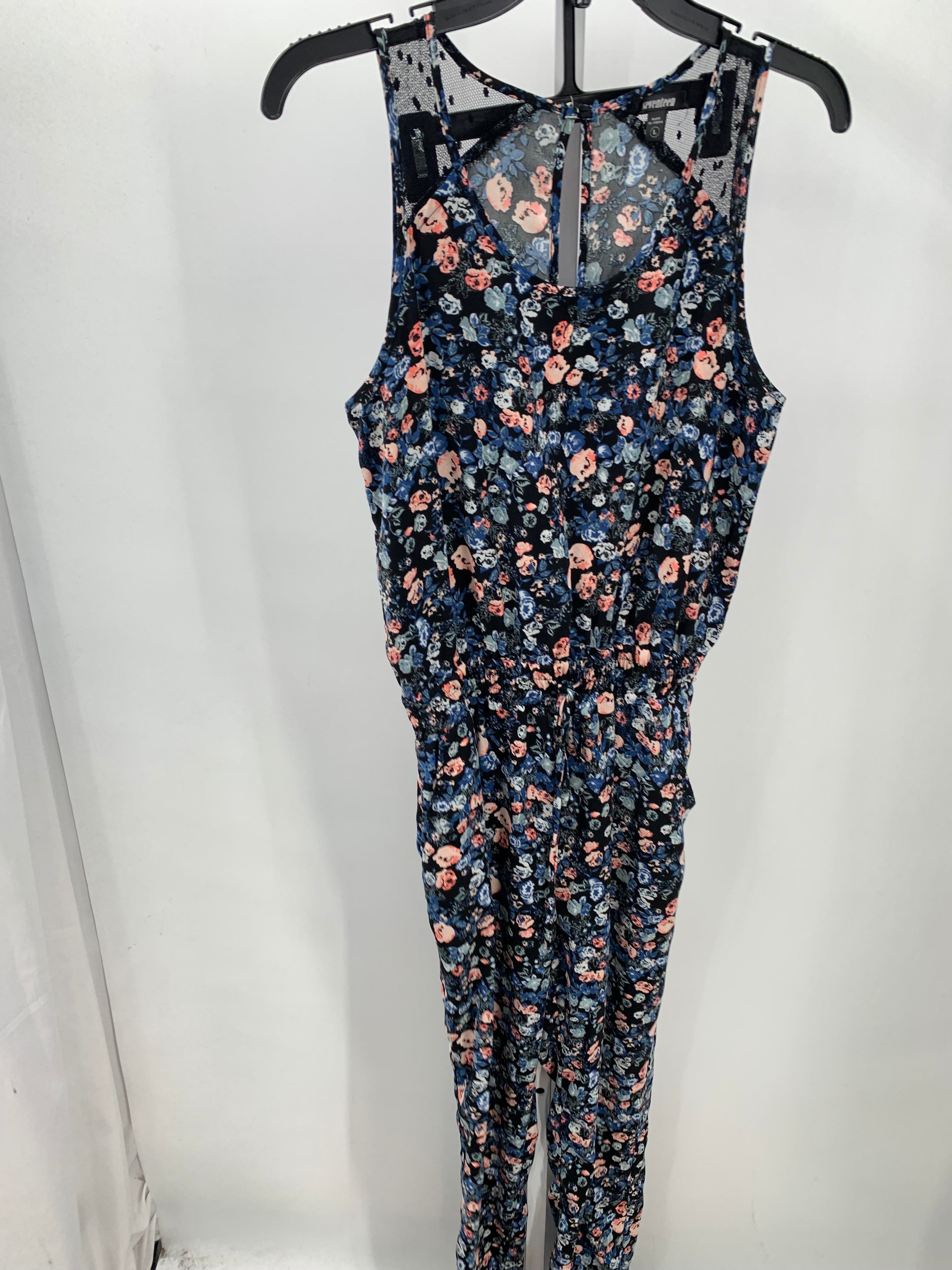 Seventeen Size Large Juniors Romper