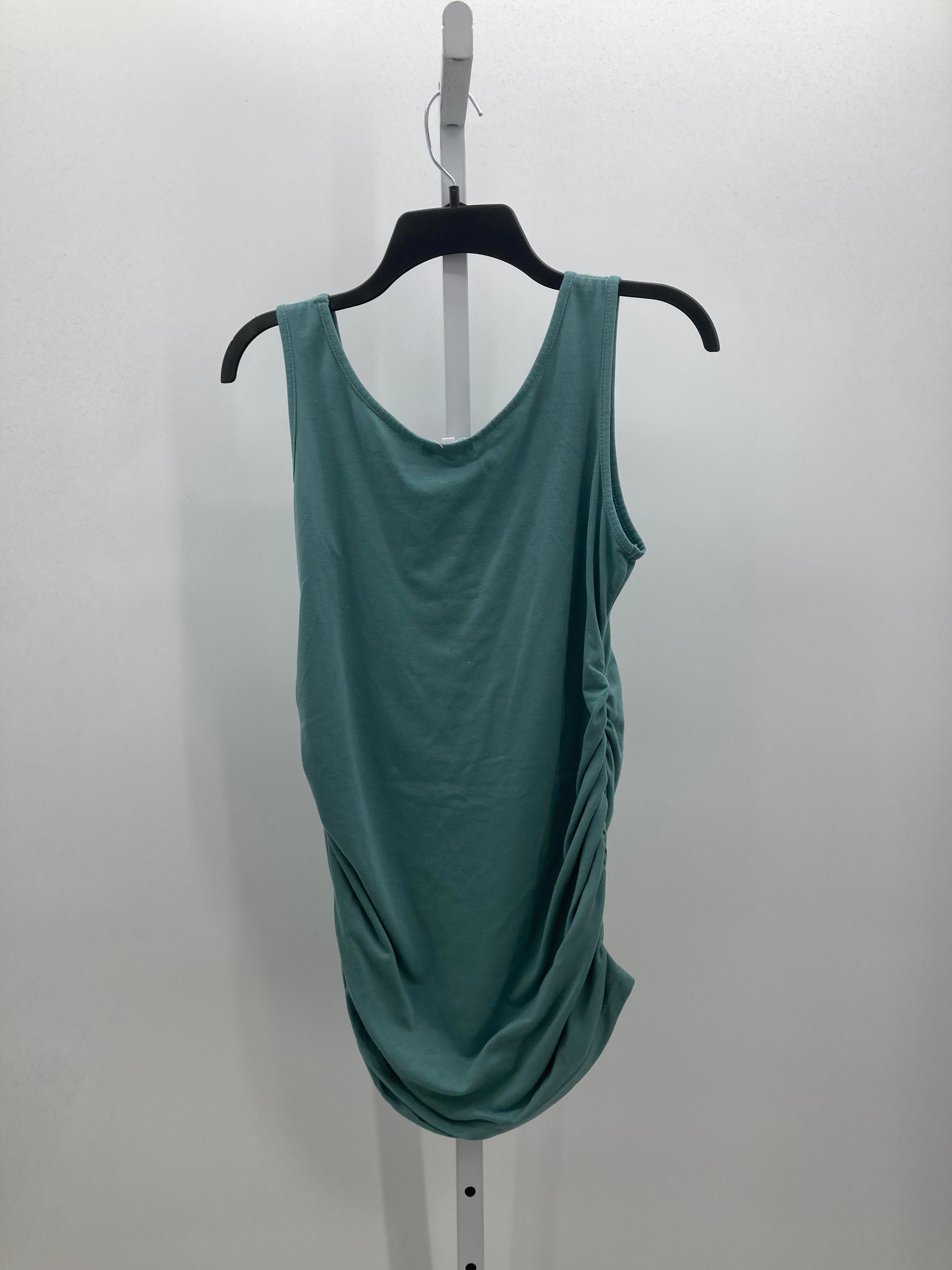 Seafoam Green Size Medium Maternity Tank