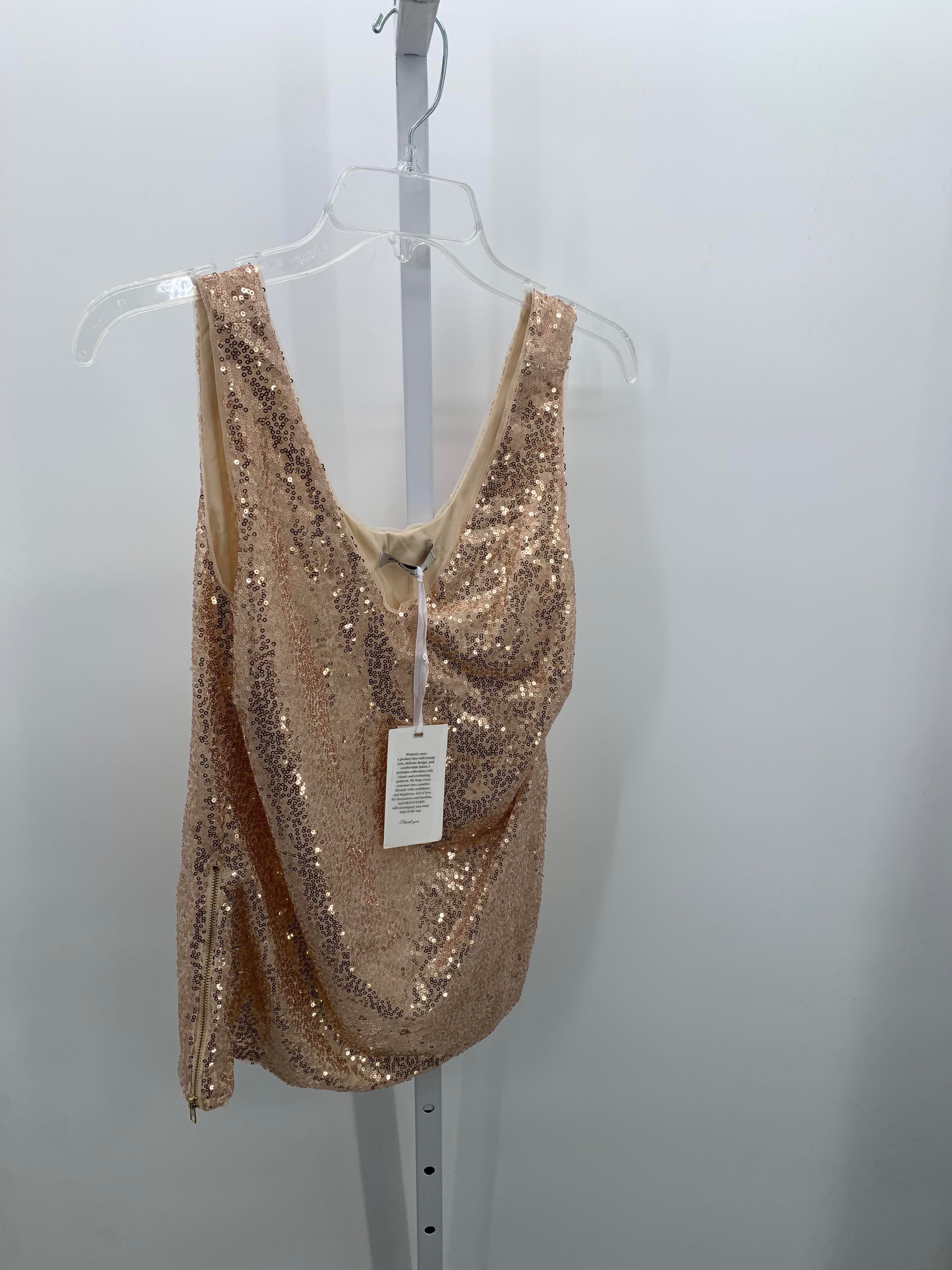 Grace Karin Size Large Misses Sleeveless Shirt