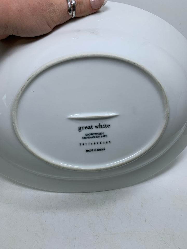 OVAL SERVING BOWL.