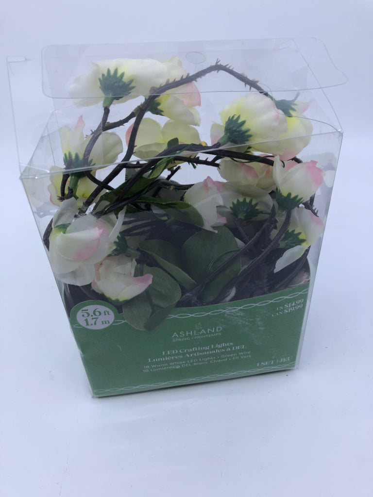 NIP LED CRAFTING FLOWER LIGHTS.