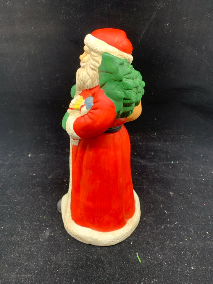 MUSIC CERAMIC SANTA.