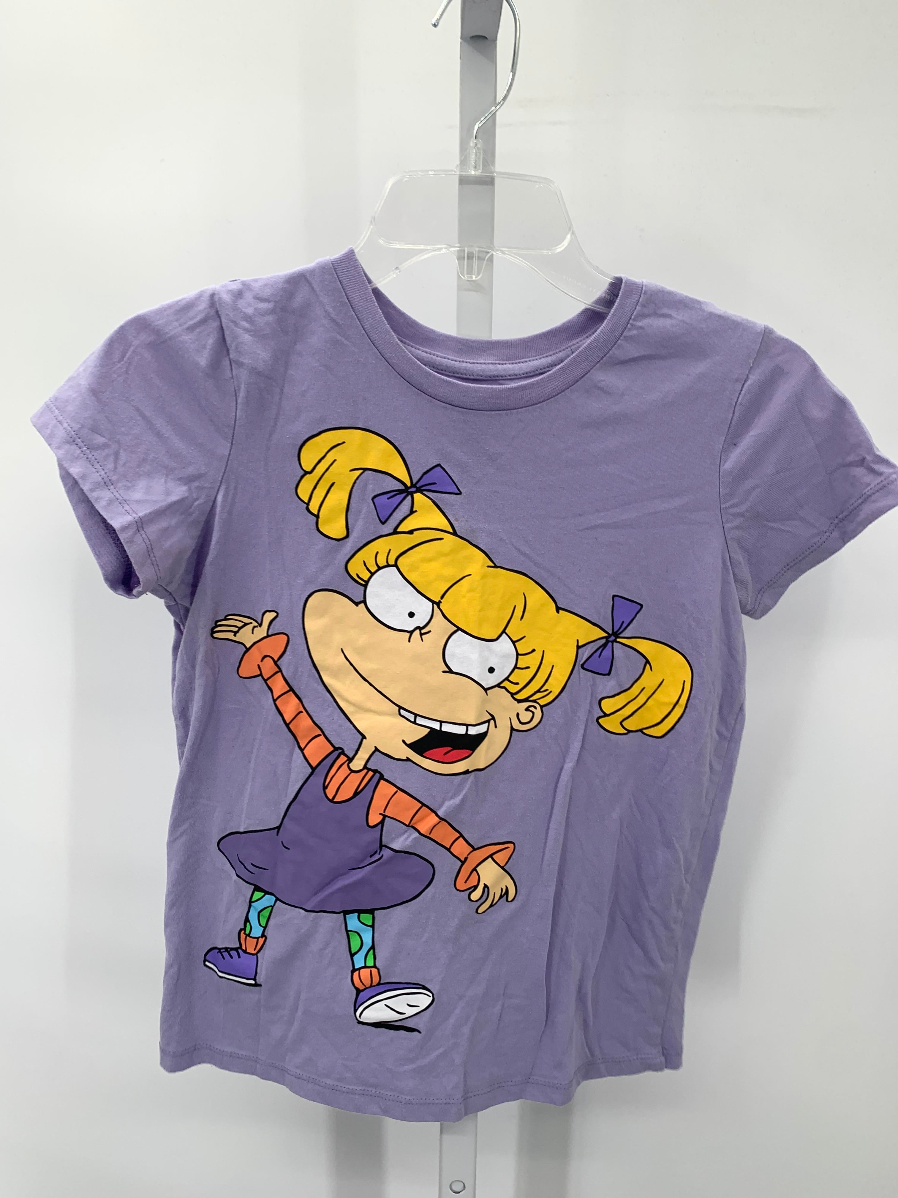 Nickelodeon Size 10-12 Girls Short Sleeve Shirt
