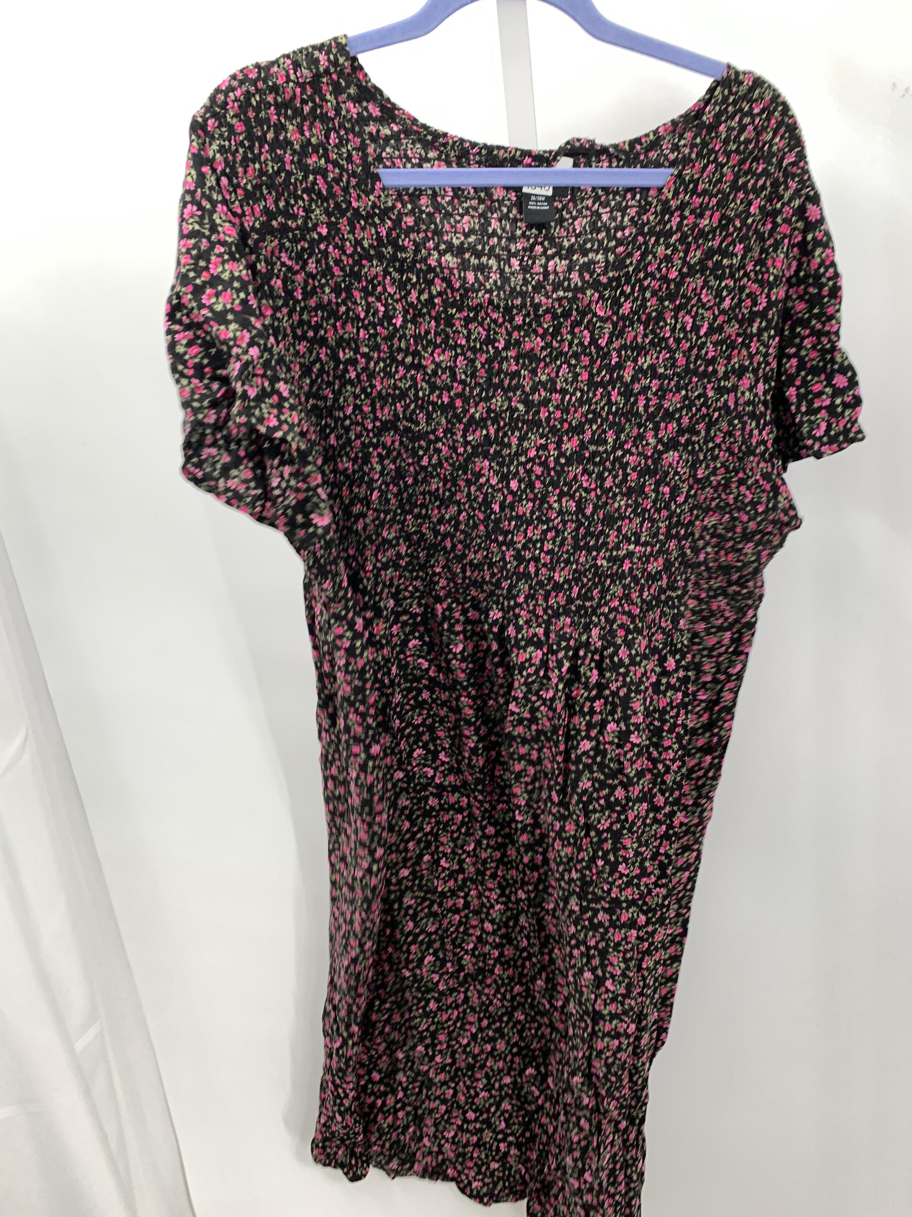 Studio 1940 Size 26/28 W Womens Short Sleeve Dress