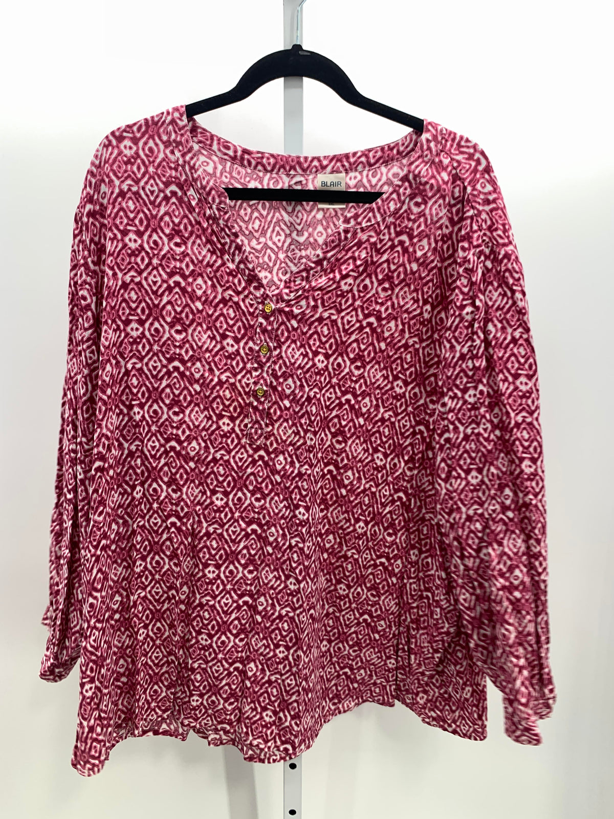 Blair Size 3X Womens Long Sleeve Shirt