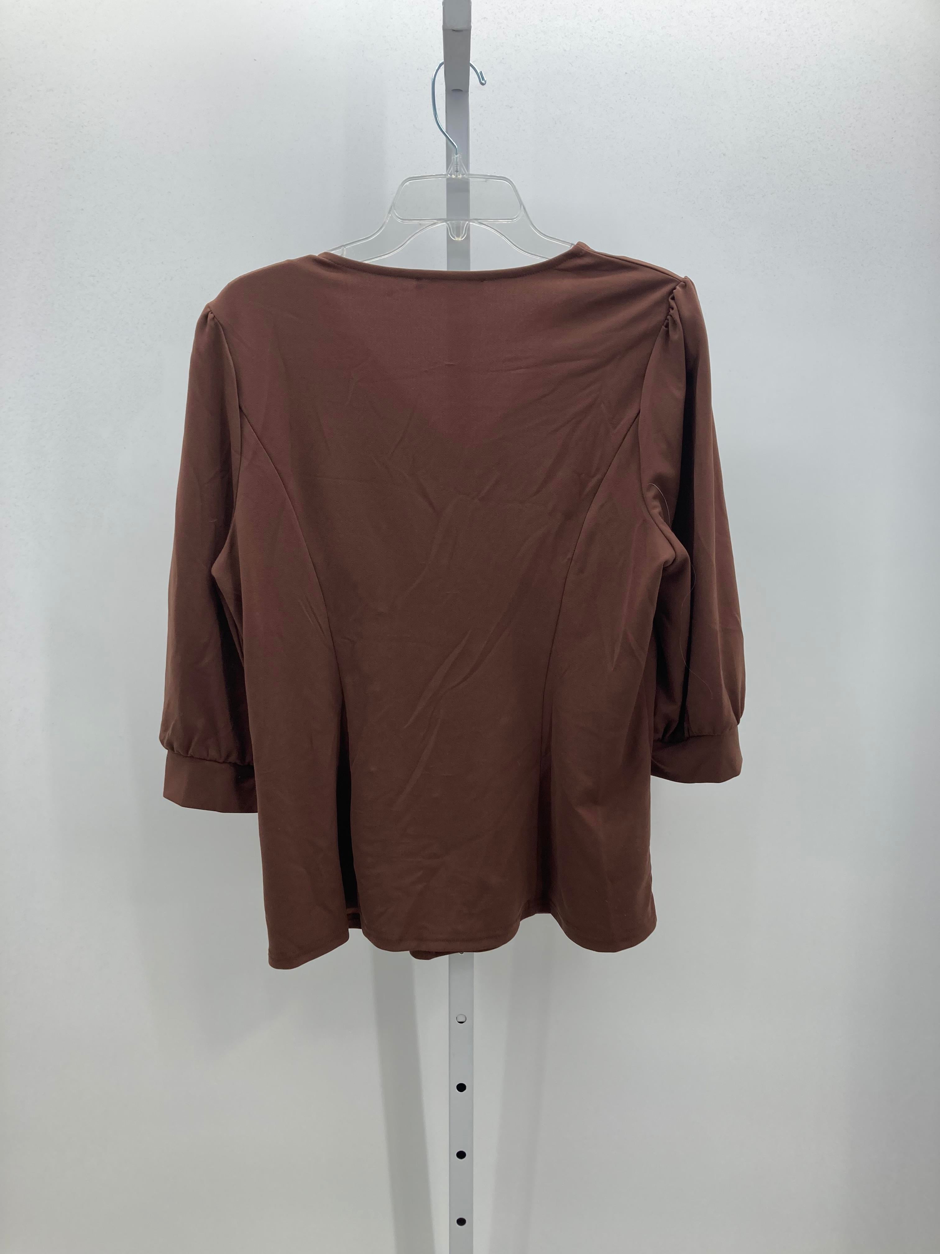 Grace Karin Size Large Misses 3/4 Sleeve Shirt
