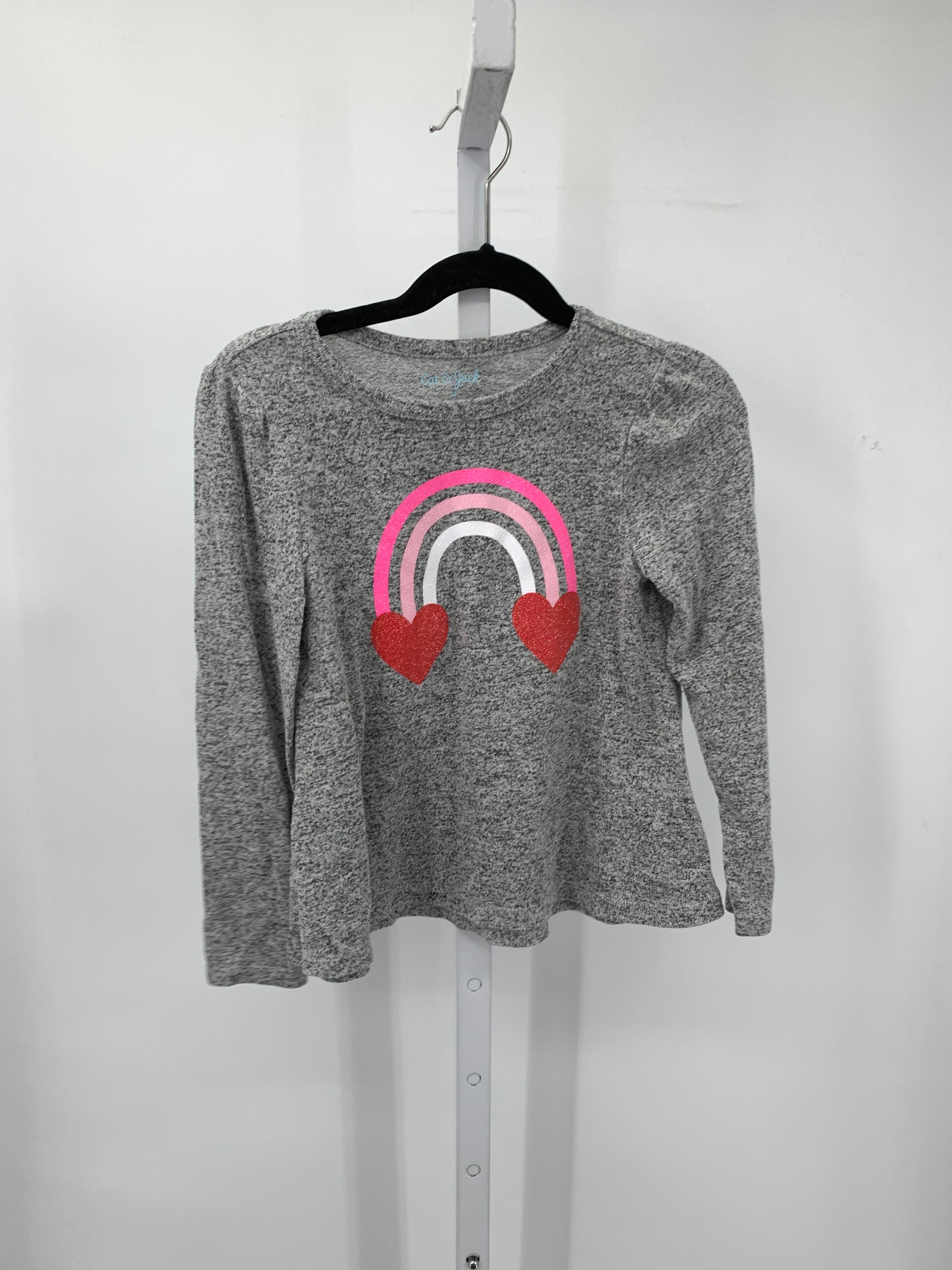 Cat & Jack Size 5T Girls Long Sleeve Shirt