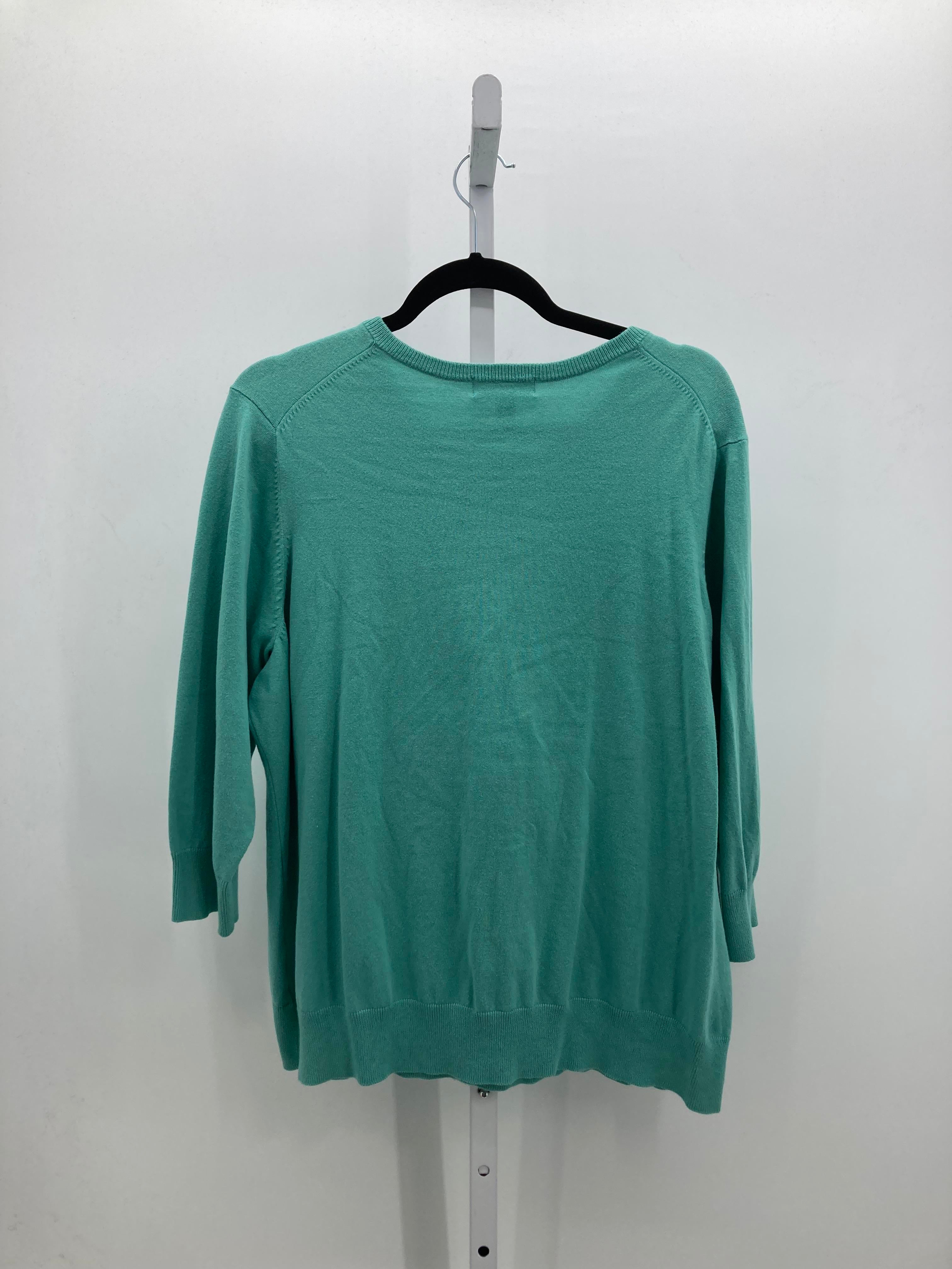 Dress Barn Size 18/20 W Womens Long Slv Sweater