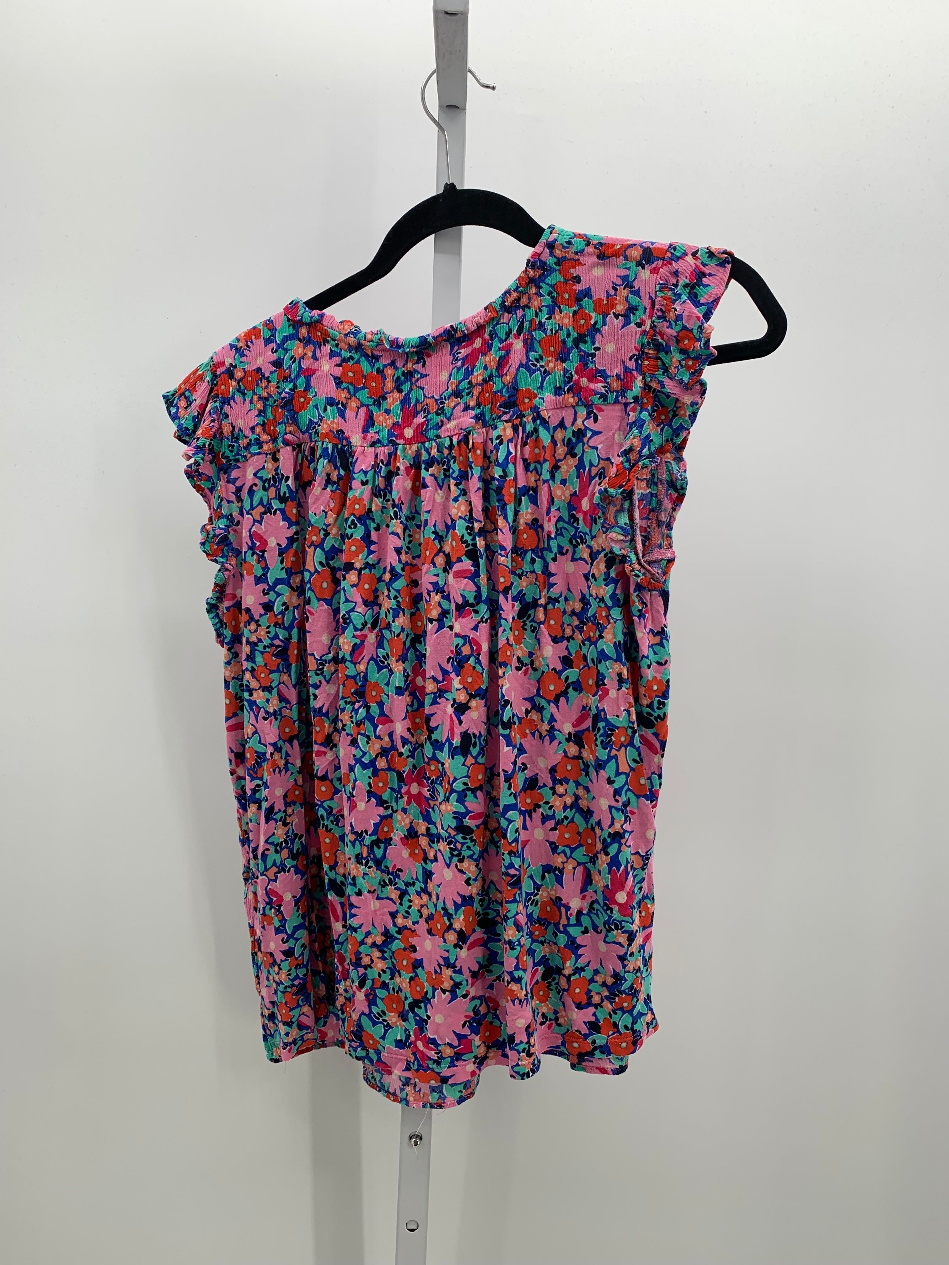 Loft Size Large Misses Sleeveless Shirt