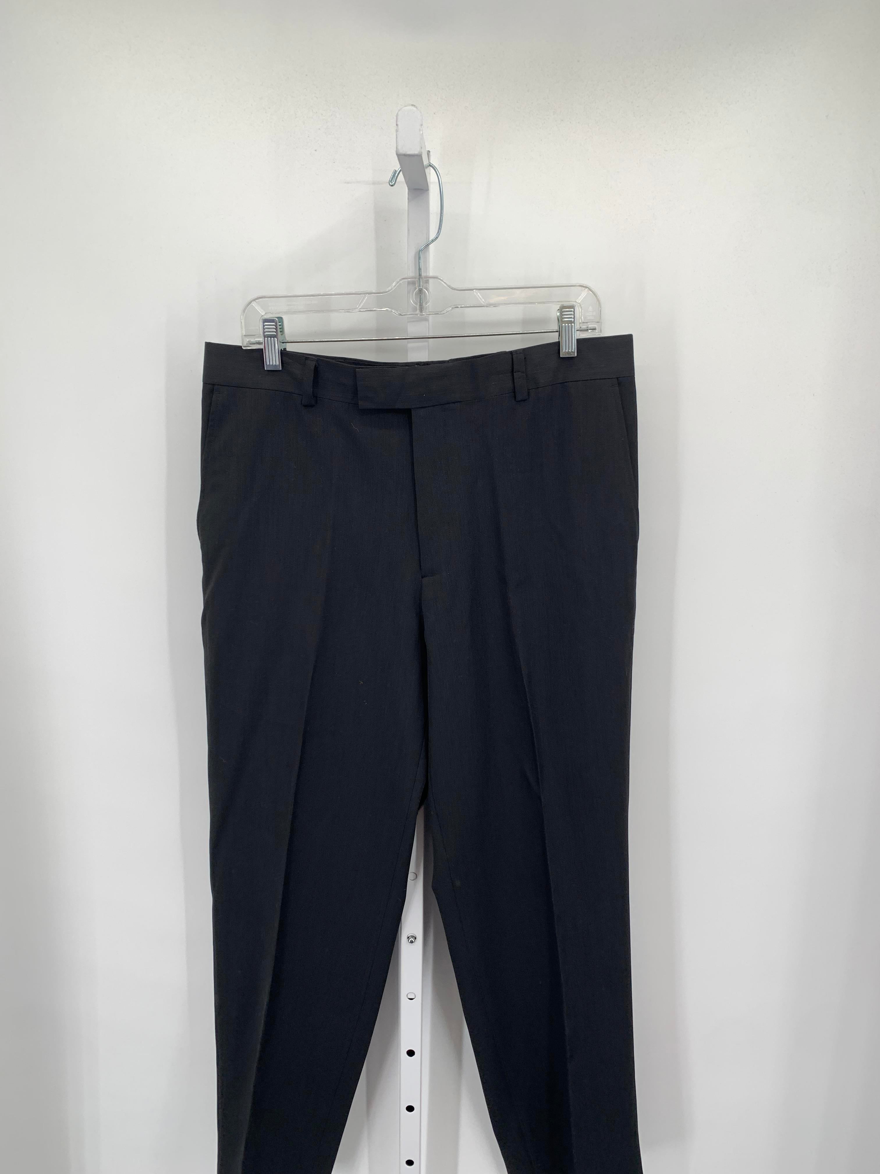 FLAT FRONT PANTS.