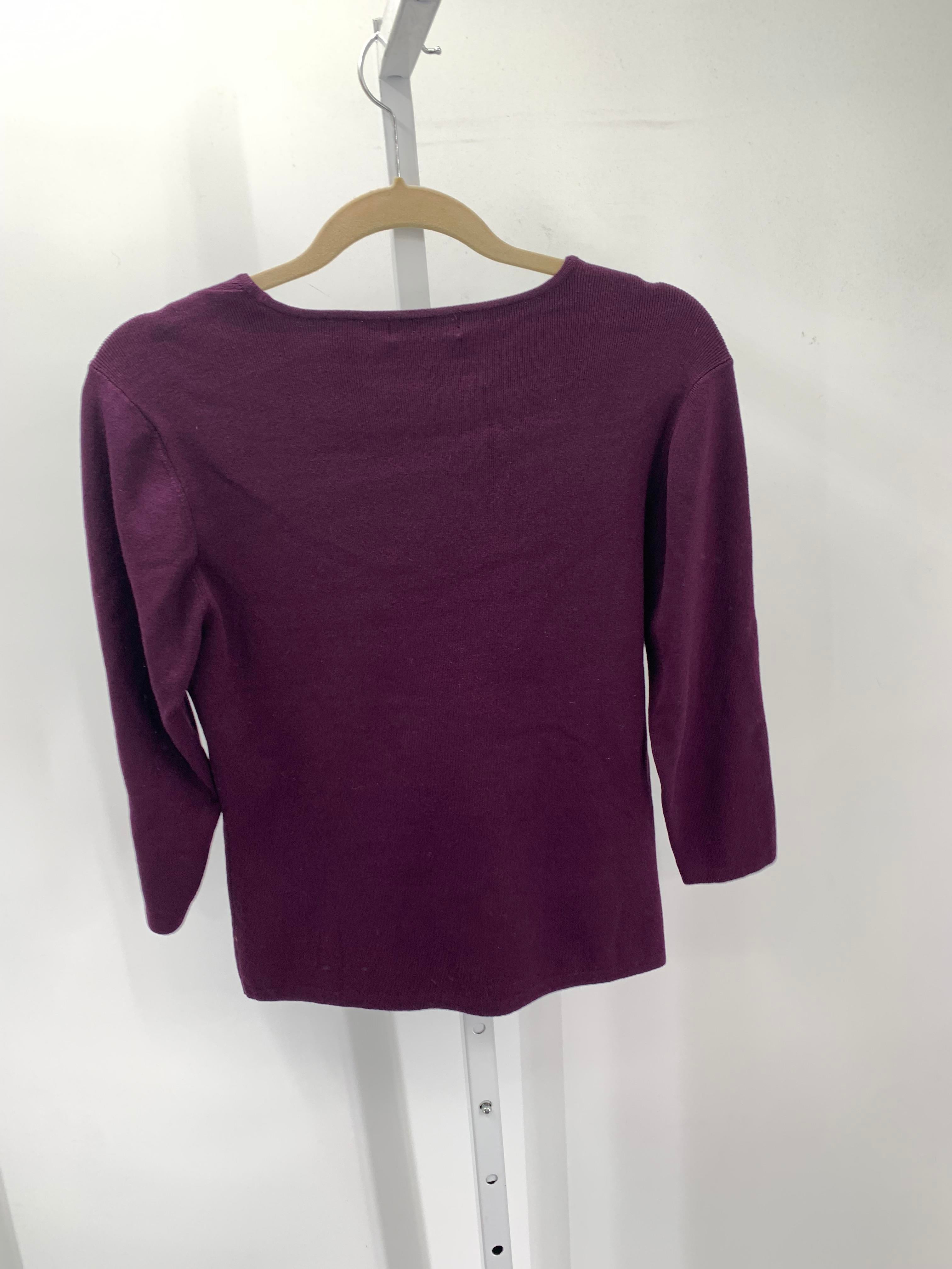 Size Medium Petite Petite 3/4 Sleeve Sweater