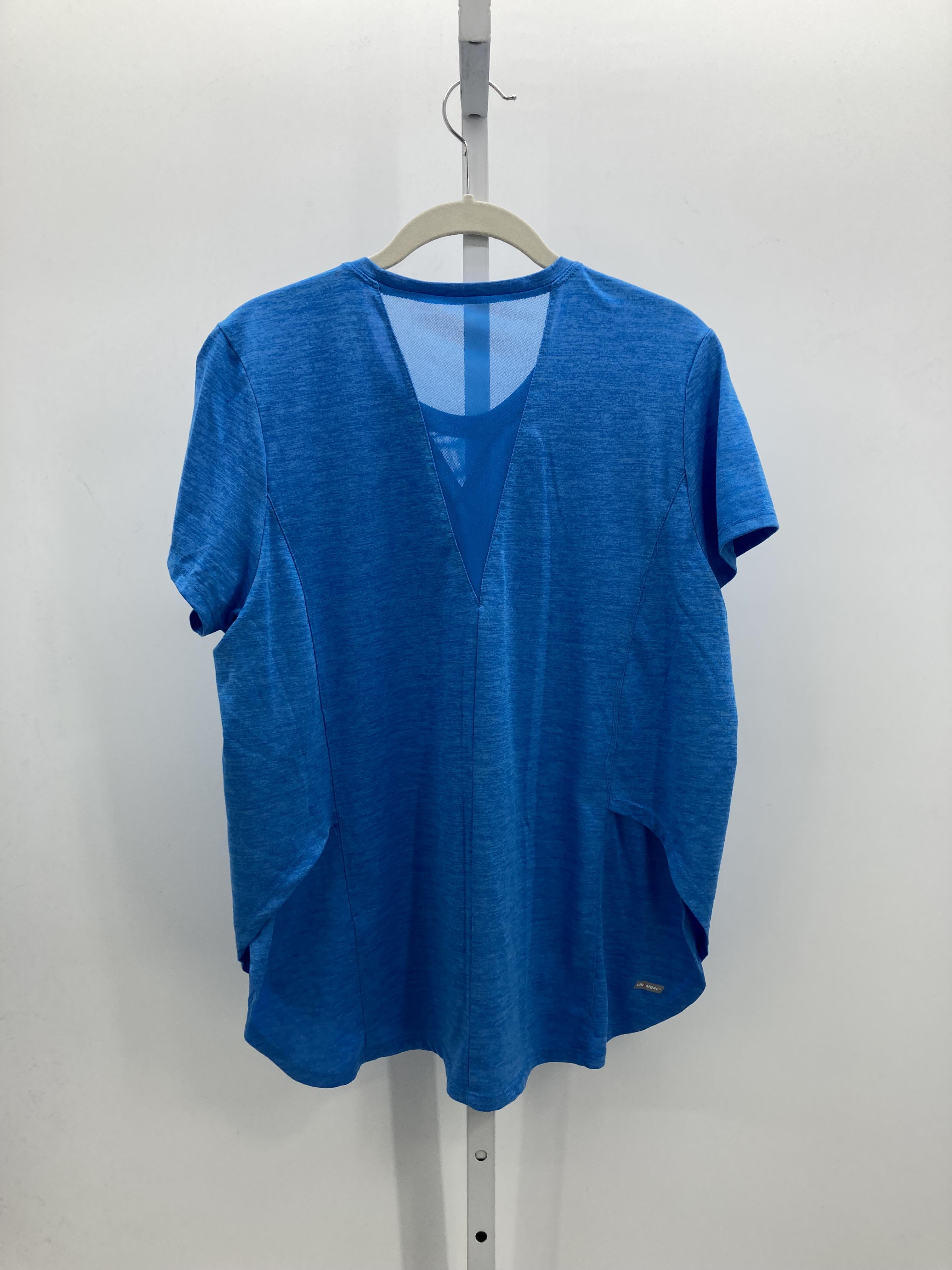 Danskin Now Size Large Misses Short Sleeve Shirt