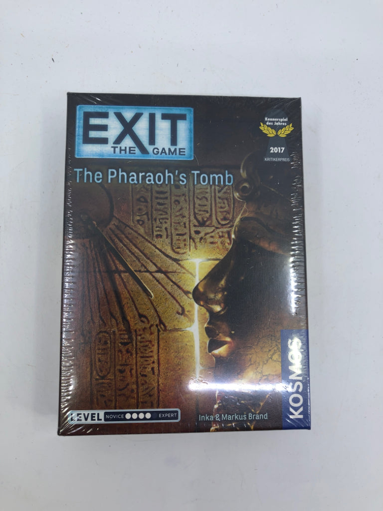 NIB EXIT PHAROAH'S TOMB THE GAME.