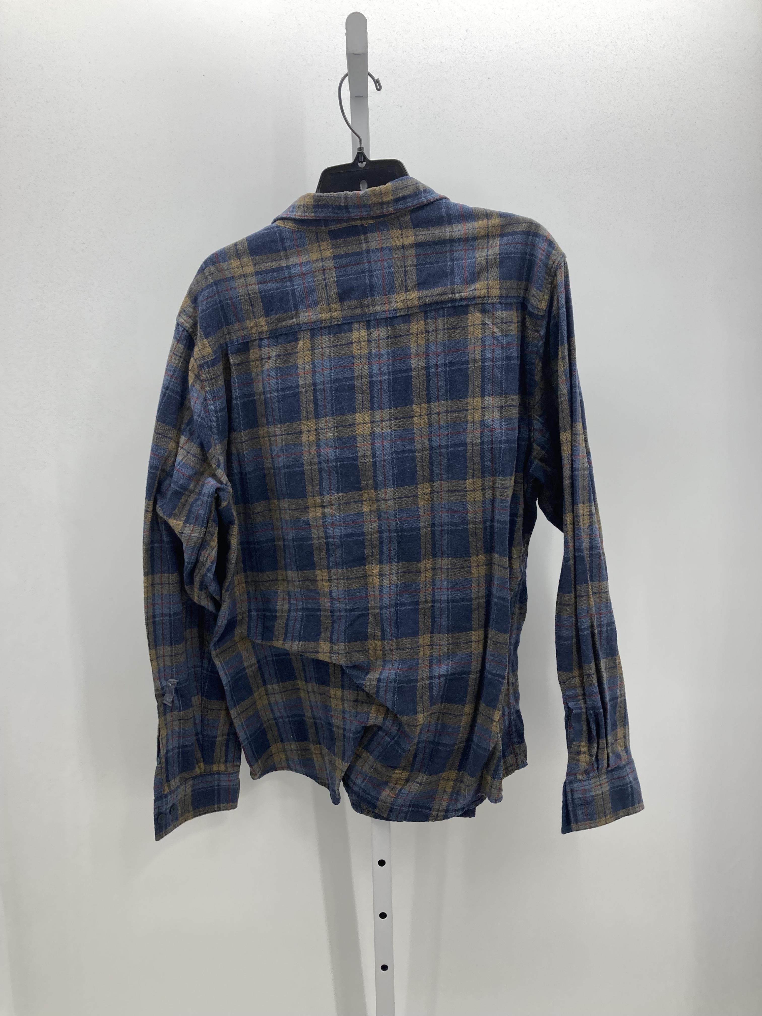 GREEN PLAID BTN DOWN