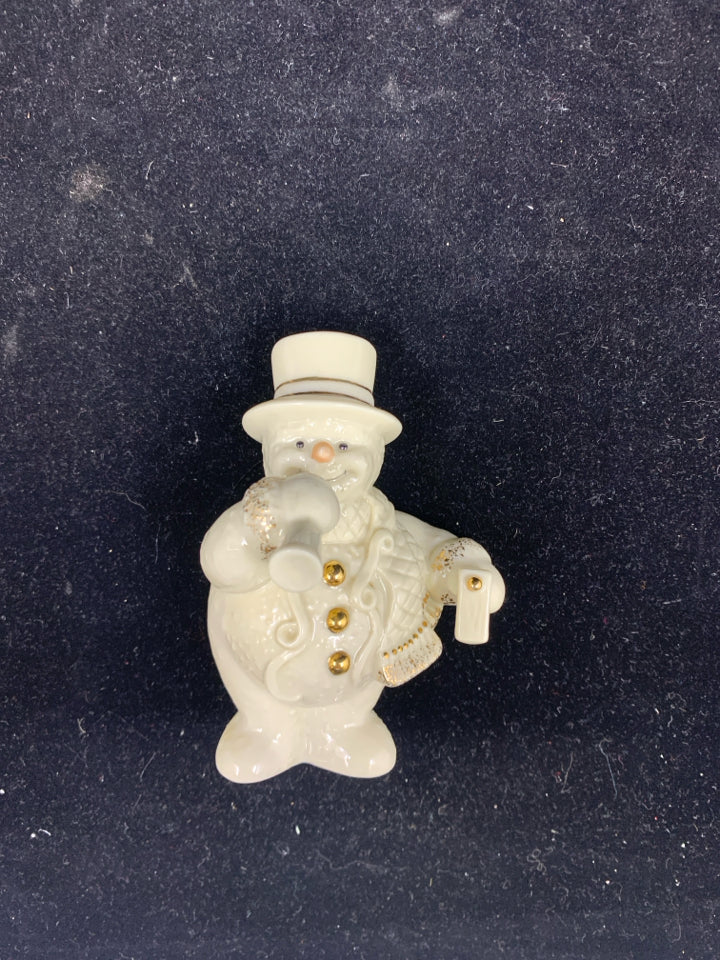 LENOX CELEBRATION SNOWMAN.