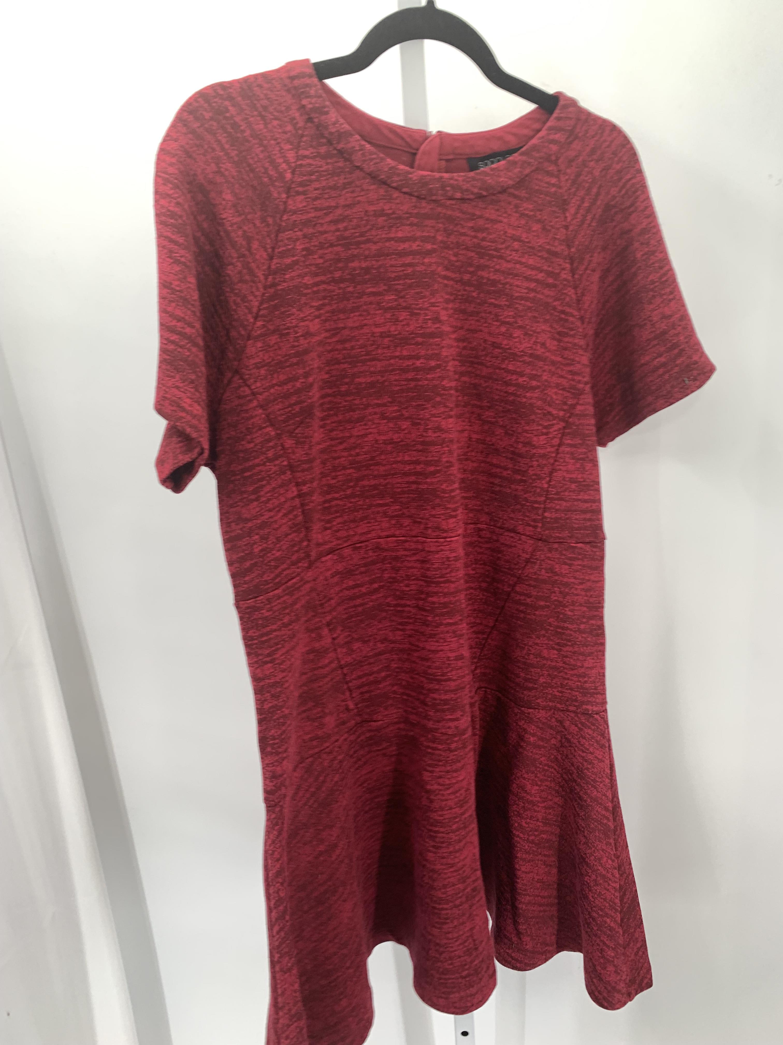 Size 2X Womens Short Sleeve Dress