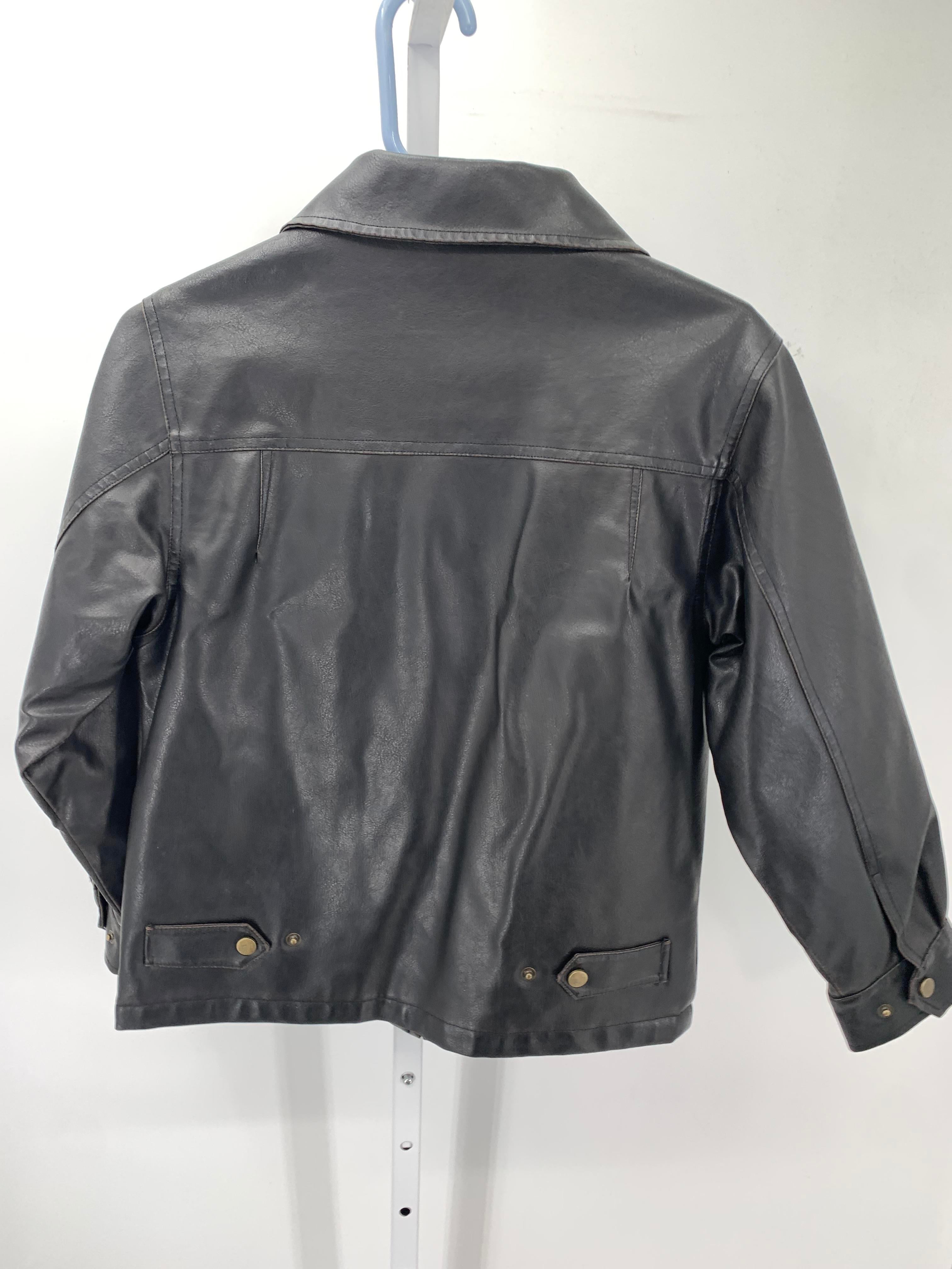 FAUX LEATHER JACKET