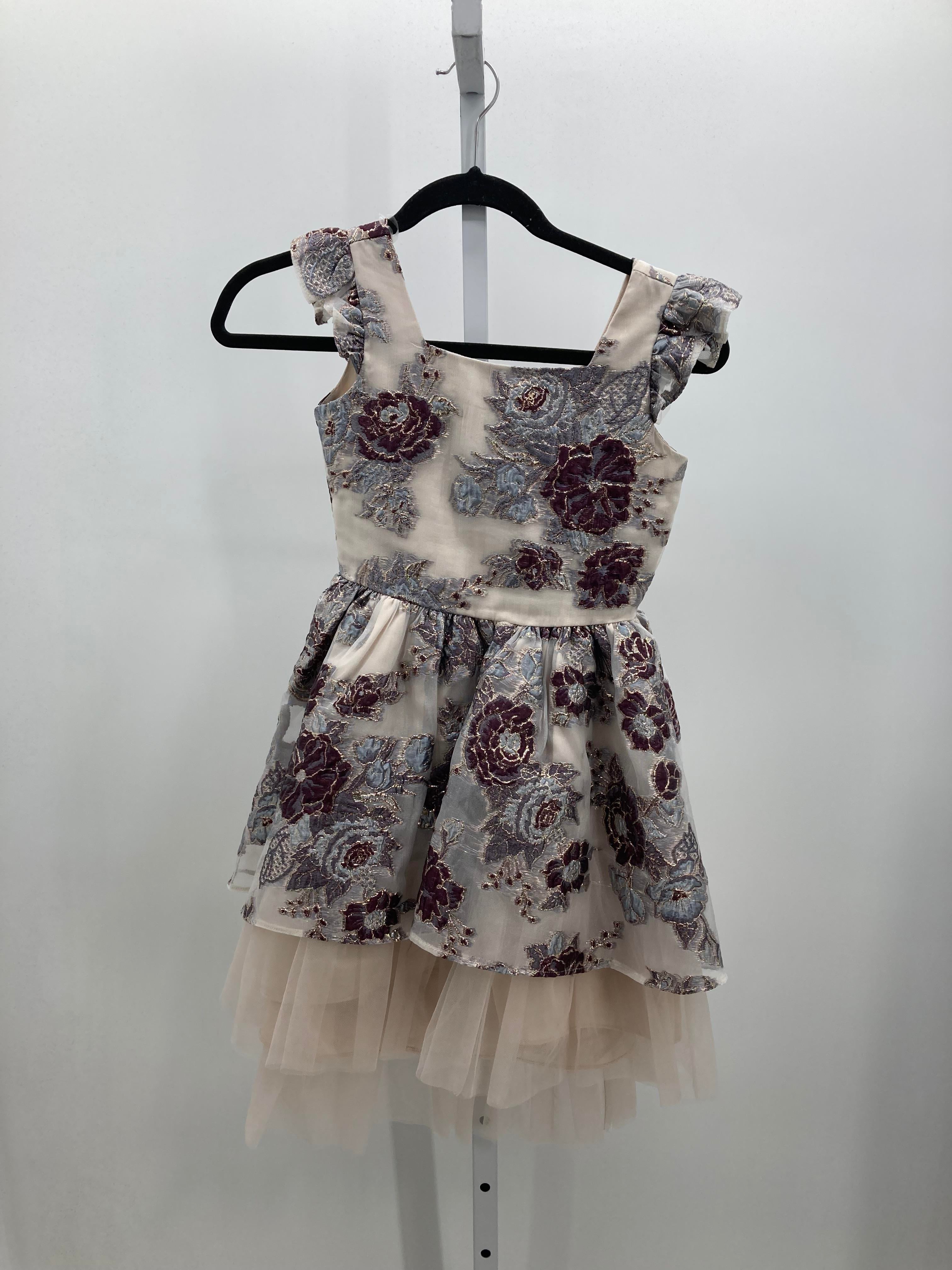 Rare Editions Size 8 Girls Sleeveless Dress