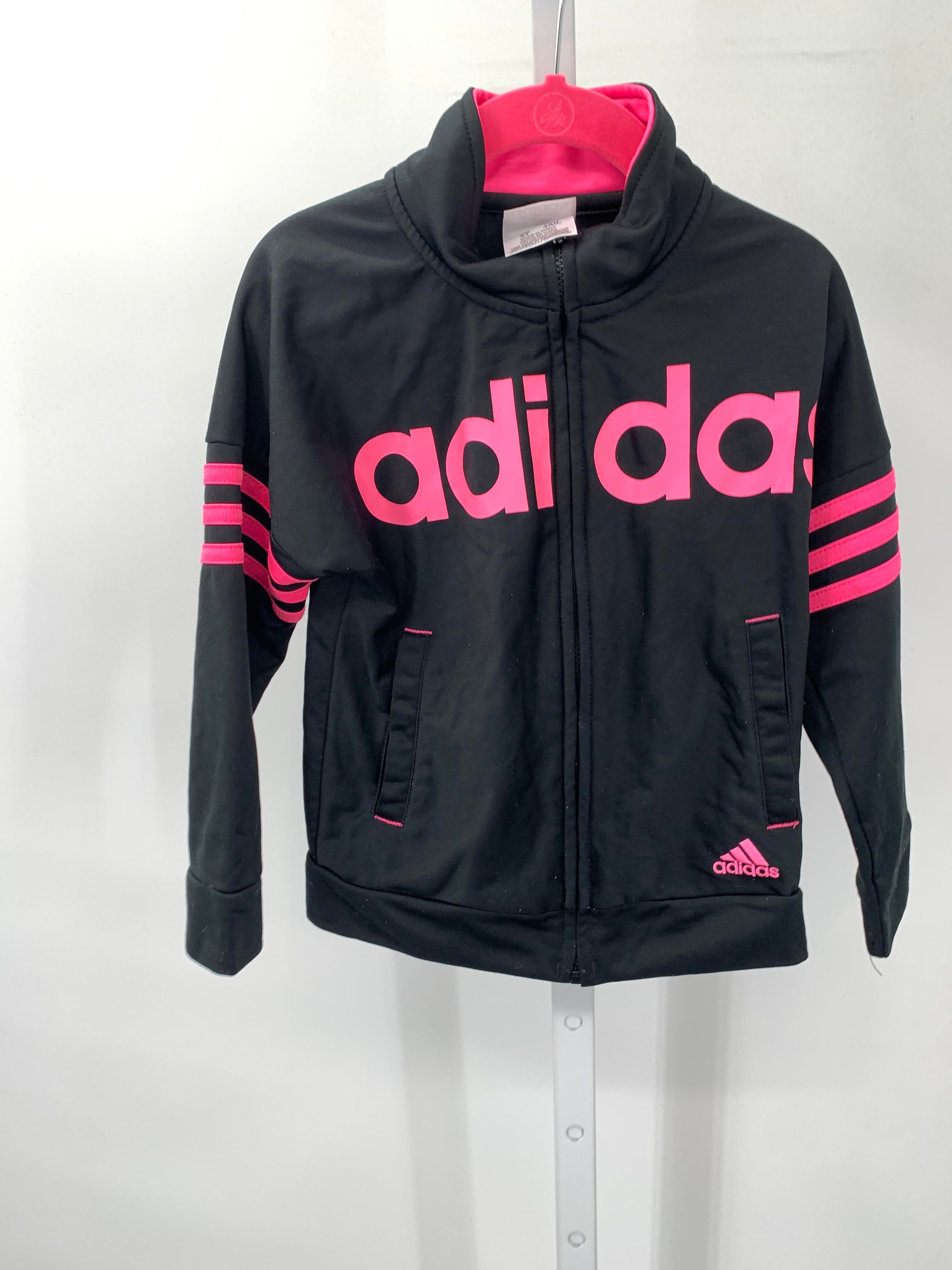Adidas Size 4T Girls Sweat Jacket