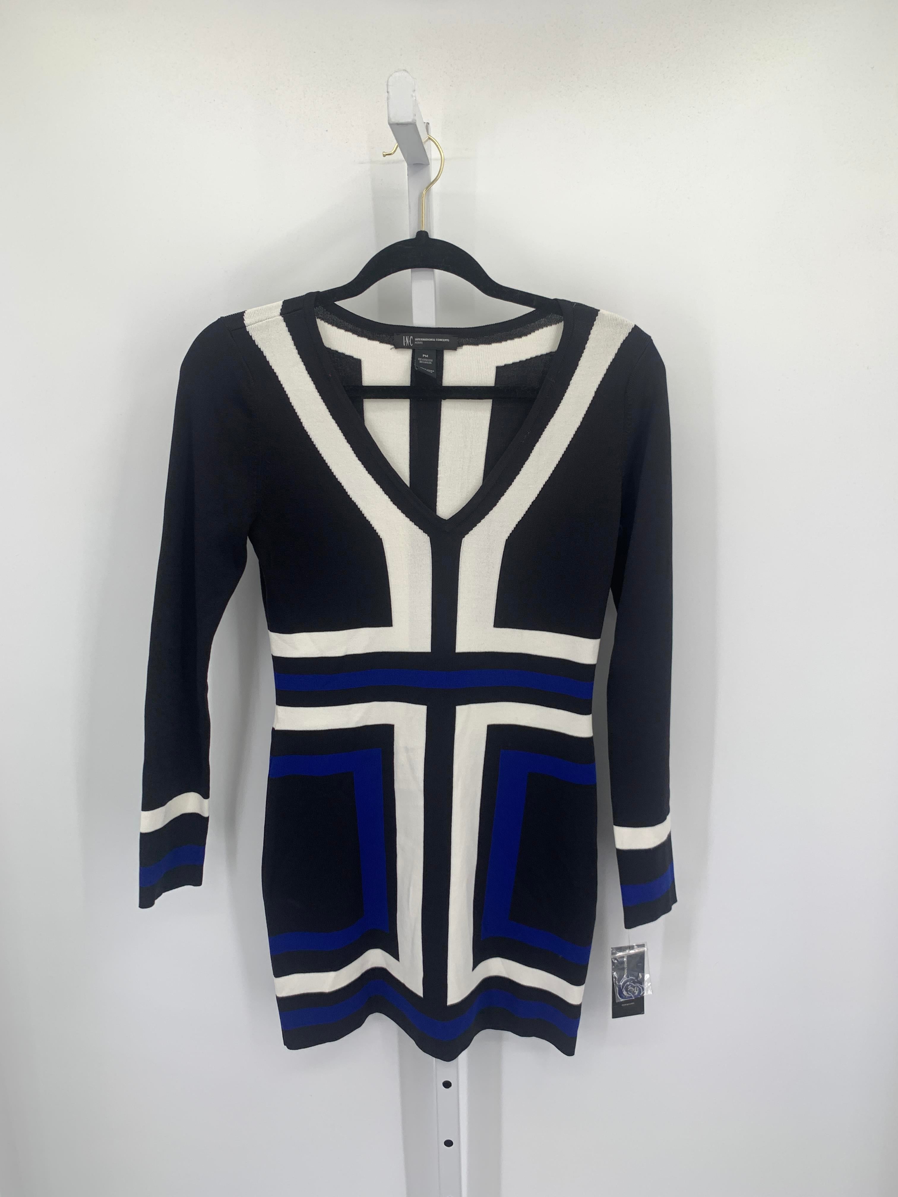 INC Size Medium Petite Petite Long Sleeve Dress