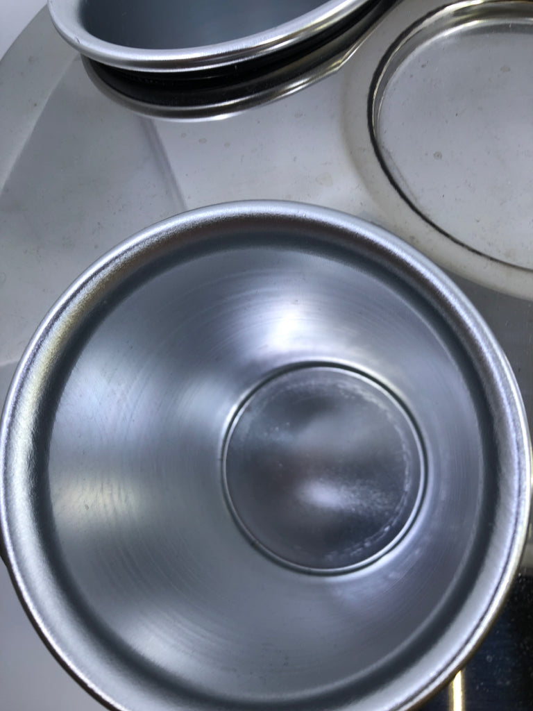 5PC SILVER WINE BOTTLE CHILLER.