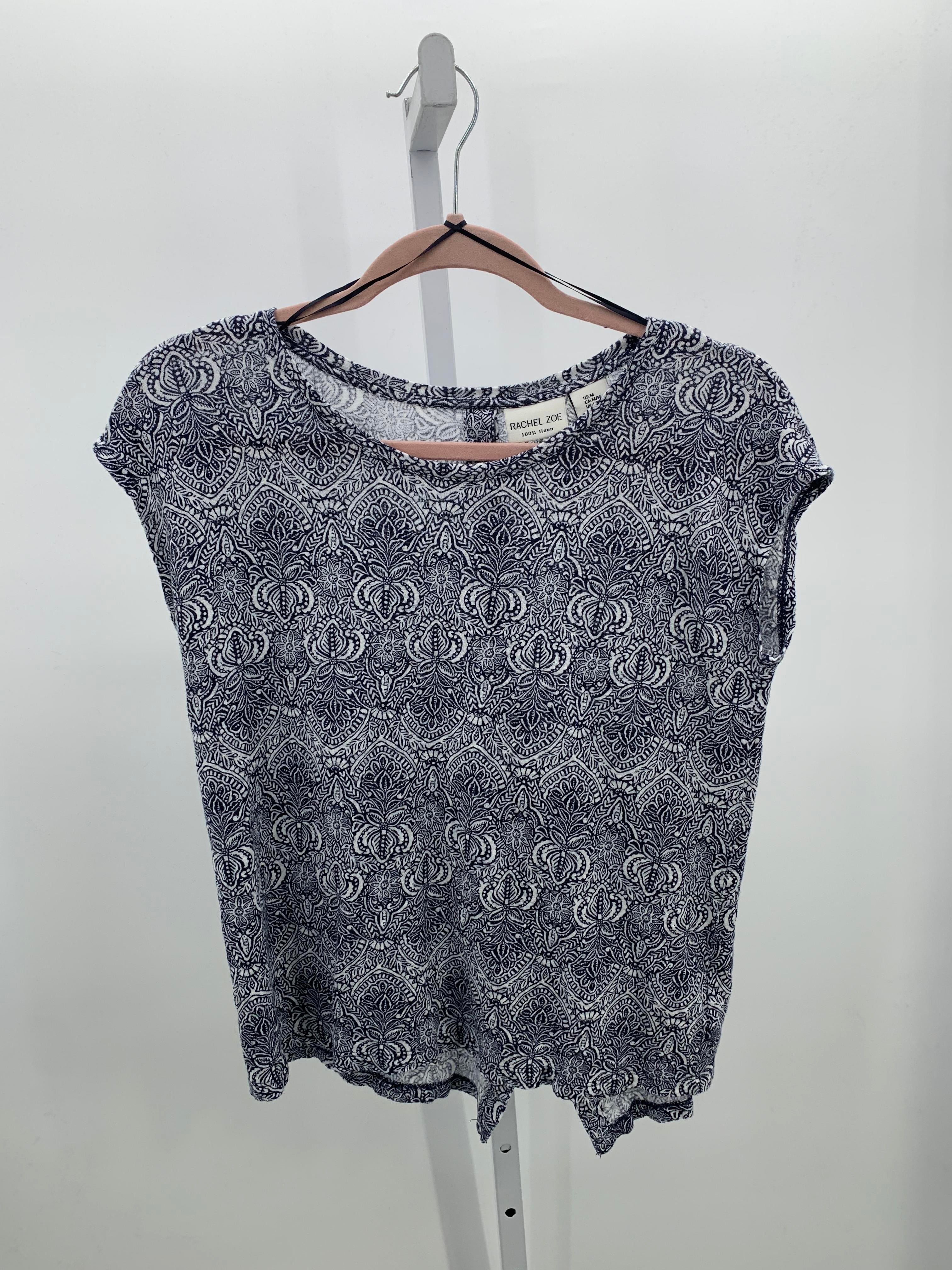 Rachel Zoe Size Medium Misses Sleeveless Shirt